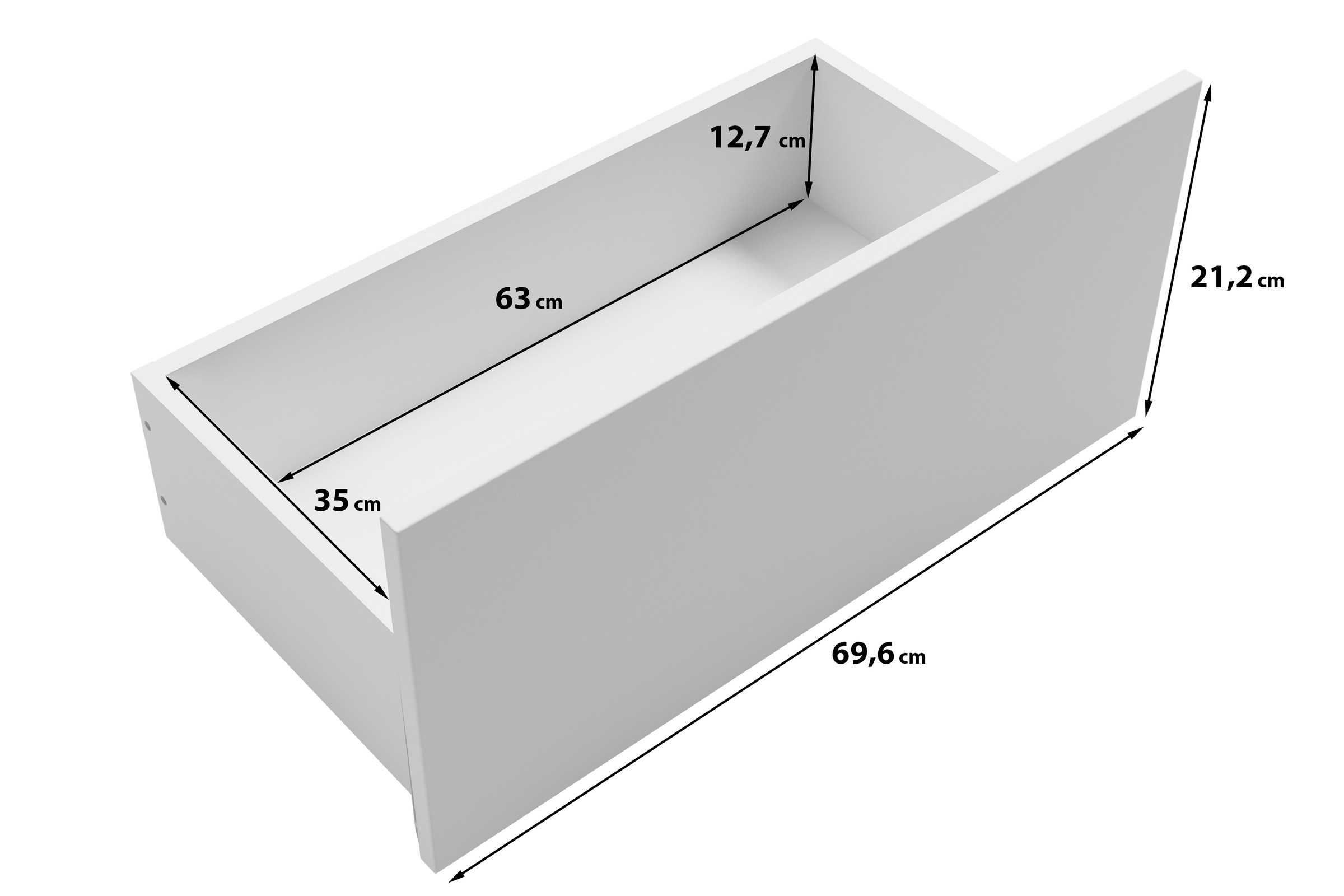 INOSIGN Sideboard »Helsinki, Kommode mit 2 Türen und 3 Schubladen, Breite 150 cm«, (1 St.), Push-to-Open-Schubladen, höhenverstellbare Einlegeböden