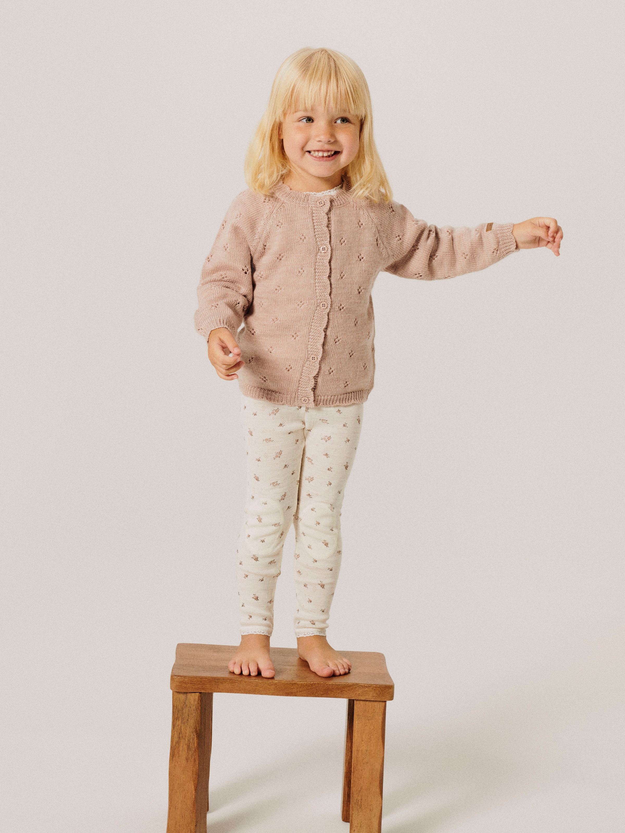 Name It Leggings »NMFWANG WOOL NEEDLE LEGGING NOOS«  Wolle, regular fit