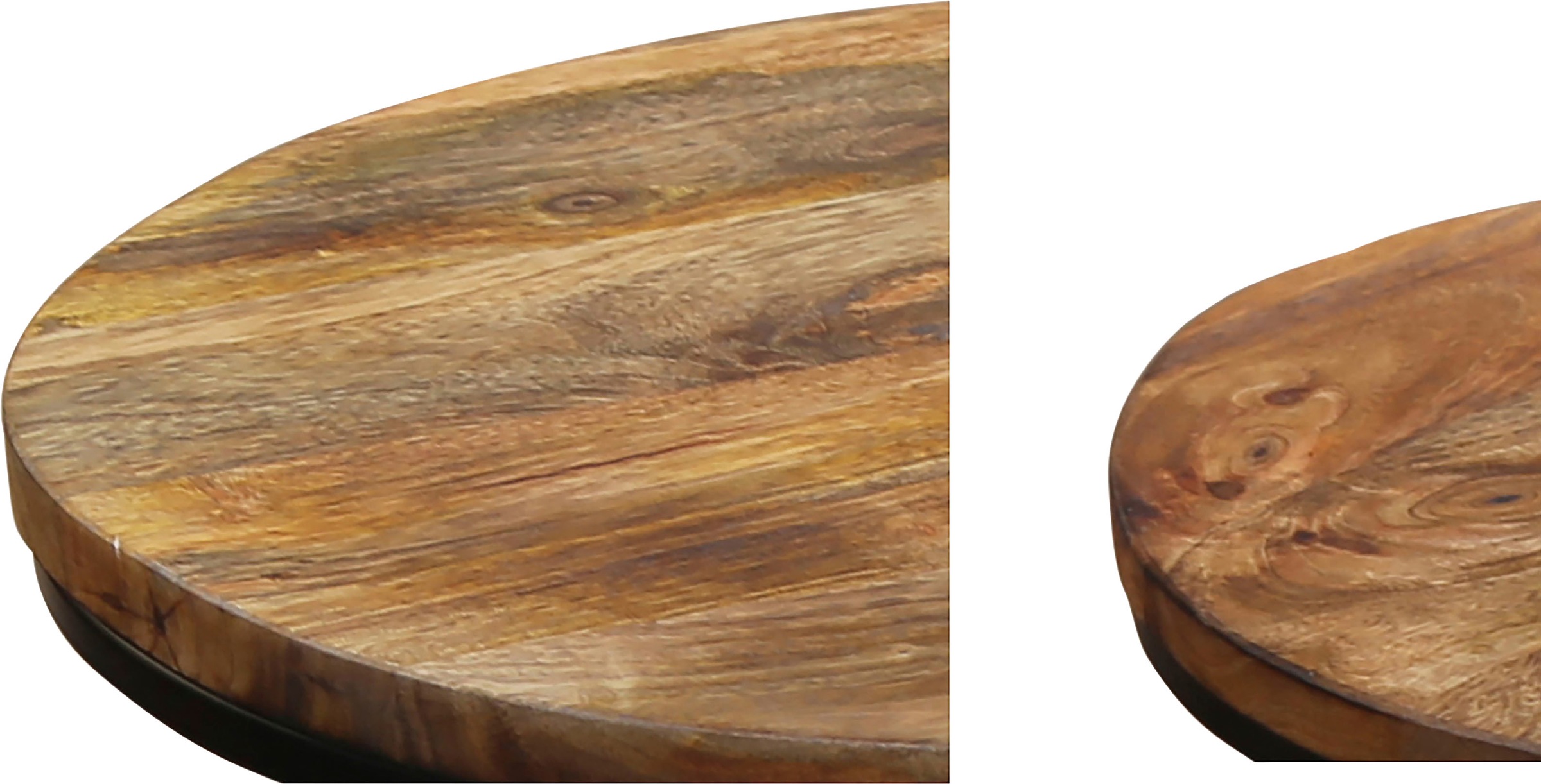 byLIVING Beistelltisch »Jaron«, online kaufen aus Zweisatztisch Massivholz