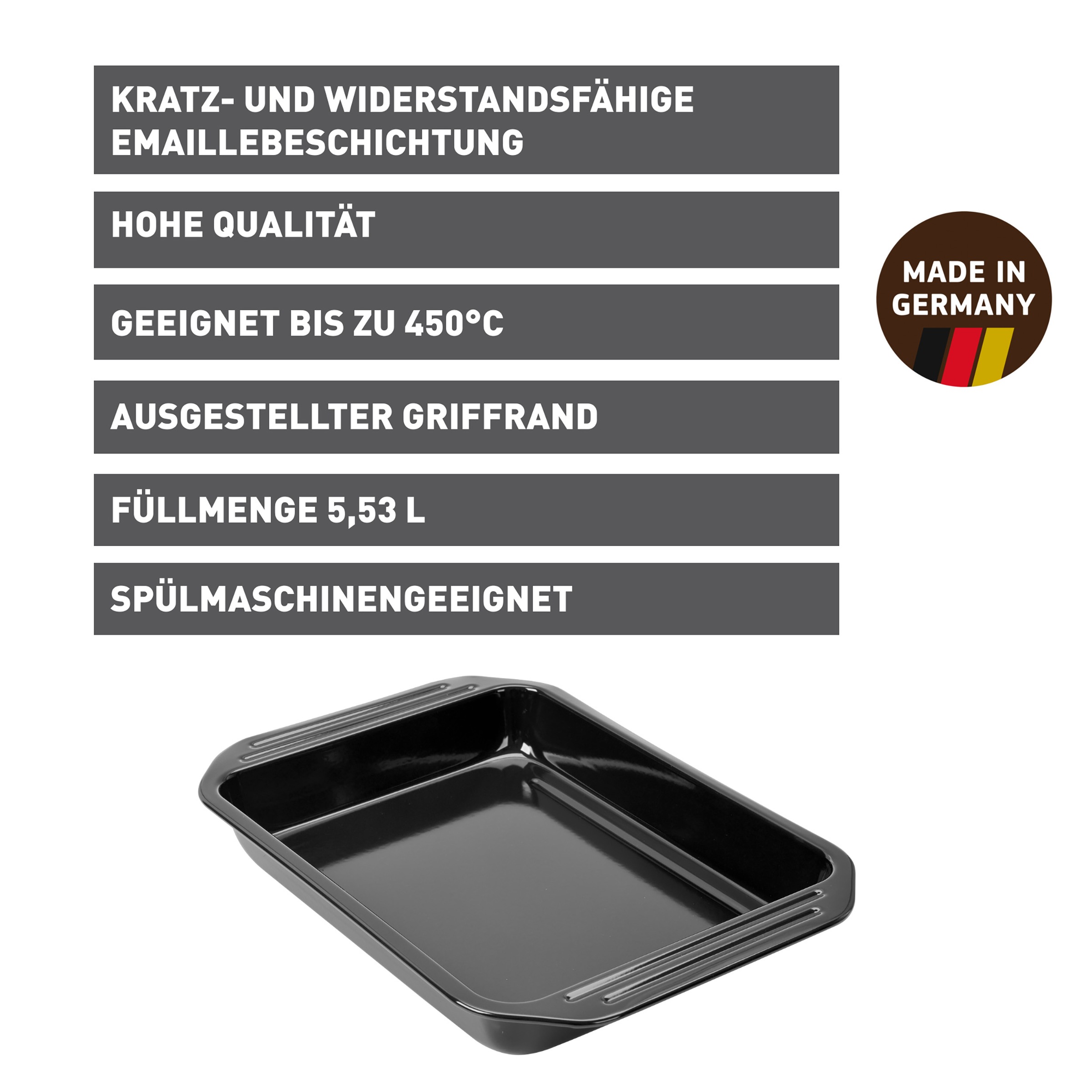 Kaiser Backformen Auflaufform »Inspiration«, Aluminium-Stahl, (1 St.), Gril günstig online kaufen