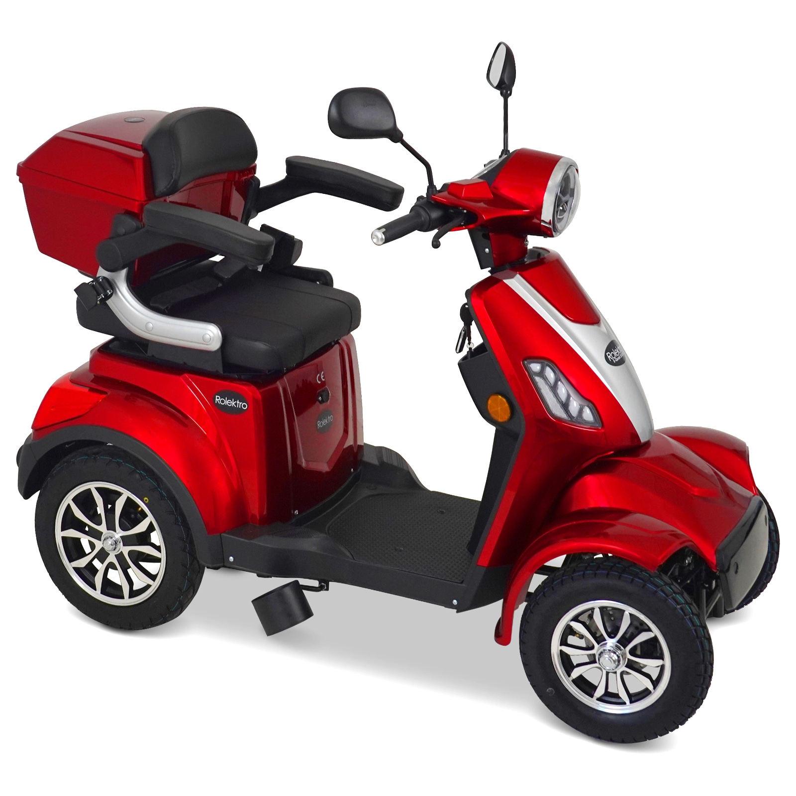 Rolektro Elektromobil »Rolektro E-Quad 15 V.2-R31 Bleigel« 1.400 W 15 km/h