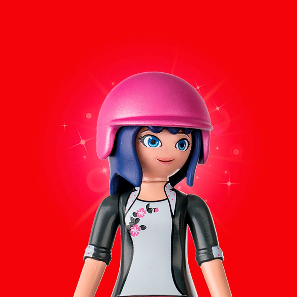 Playmobil® Konstruktions-Spielset »Miraculous: Rollerfahrt durch Paris (71864)«, (17 St.), Made in Europe