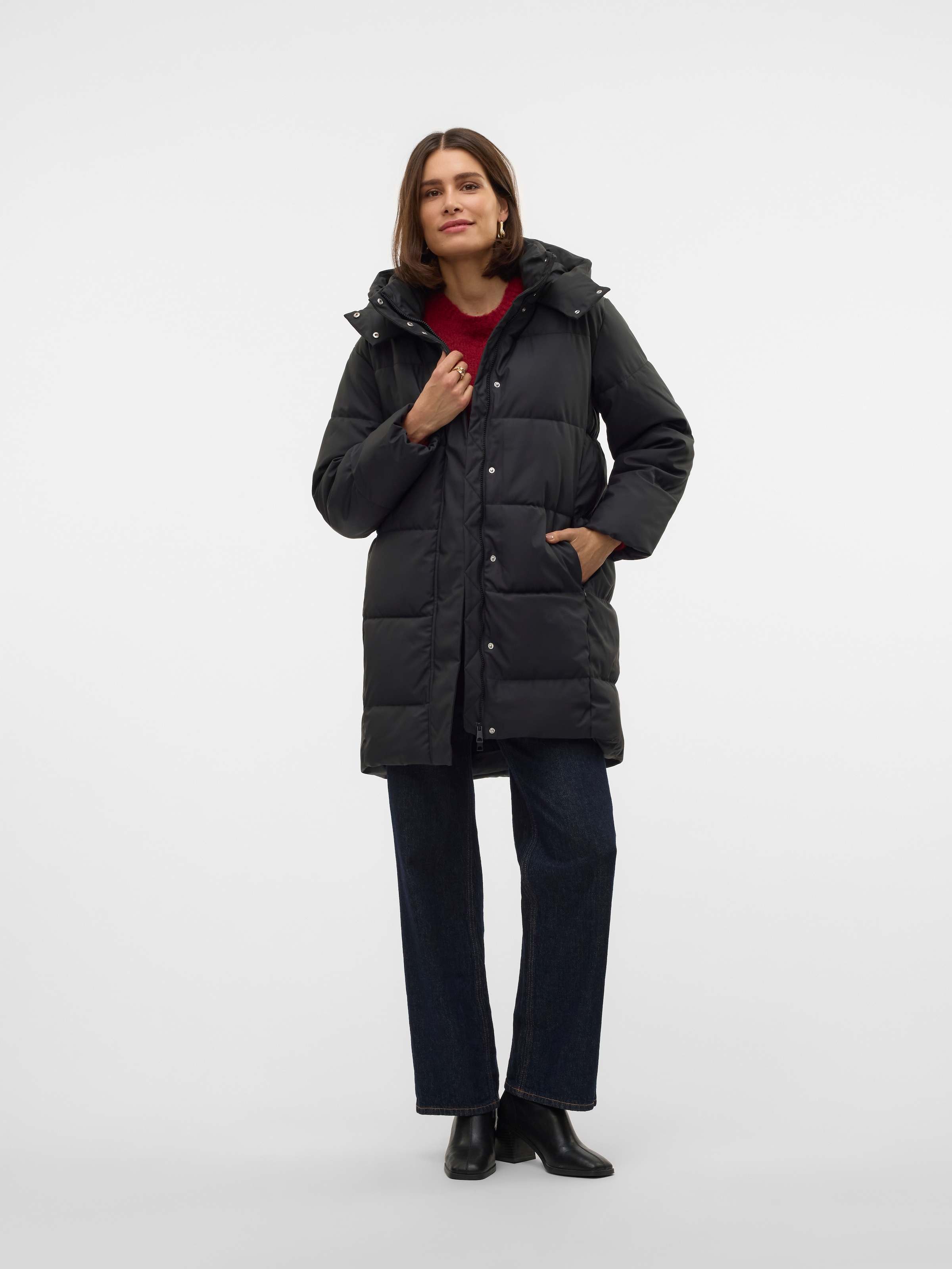 Vero Moda Steppmantel »VMGRETAKYLIE COATED COAT NOOS«