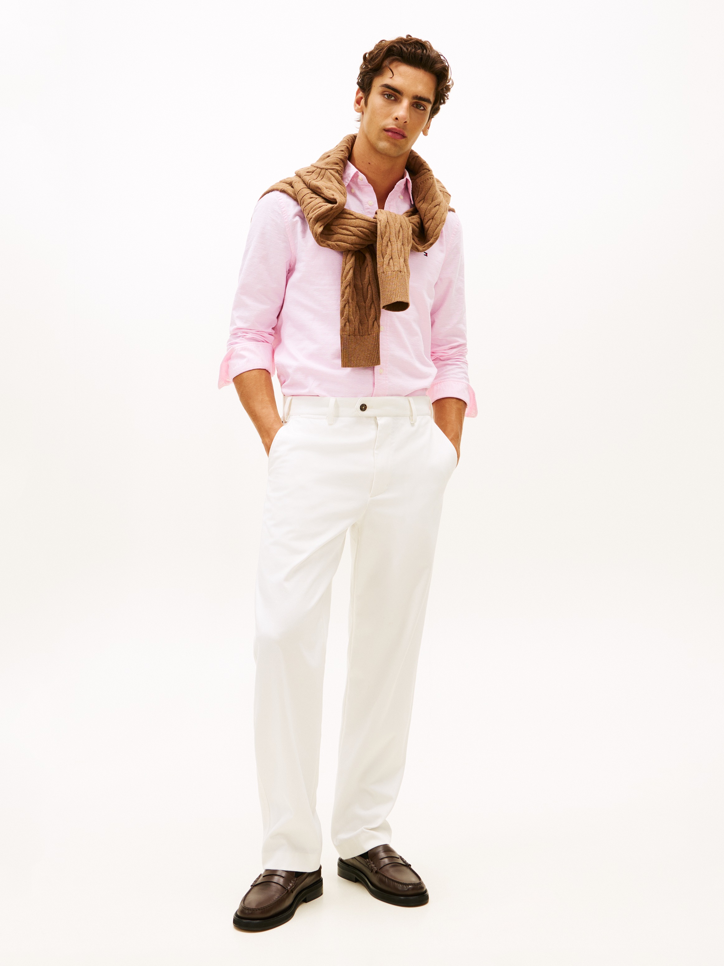 Tommy Hilfiger Langarmhemd »OXFORD DOBBY«