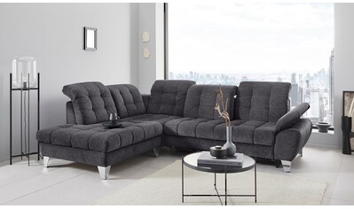 Places of Style Ecksofa »Bardi«, incl. Sitztiefenverstellung, wahlweise mit Kopfteil-... kaufen Places of Style Ecksofa »Bardi«, incl. Sitztiefenverstellung, wahlweise mit Kopfteil-... kaufen
