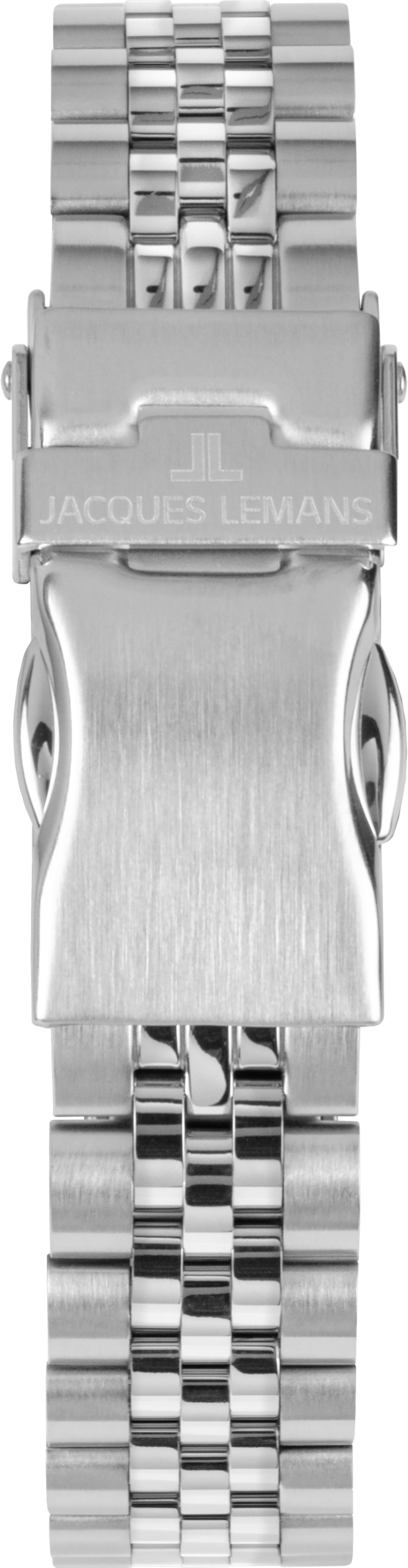 Jacques Lemans Quarzuhr »Derby« Armbanduhr, Damenuhr, Edelstahlarmband, analog, Tag