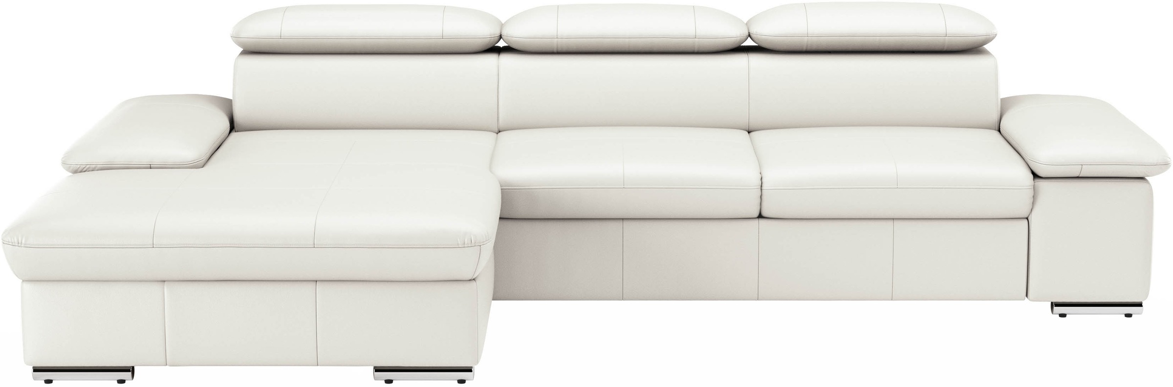 sit&more Ecksofa »Valantine L-Form, B: 286 cm« mit Arm- & Kopfteilverstellu günstig online kaufen