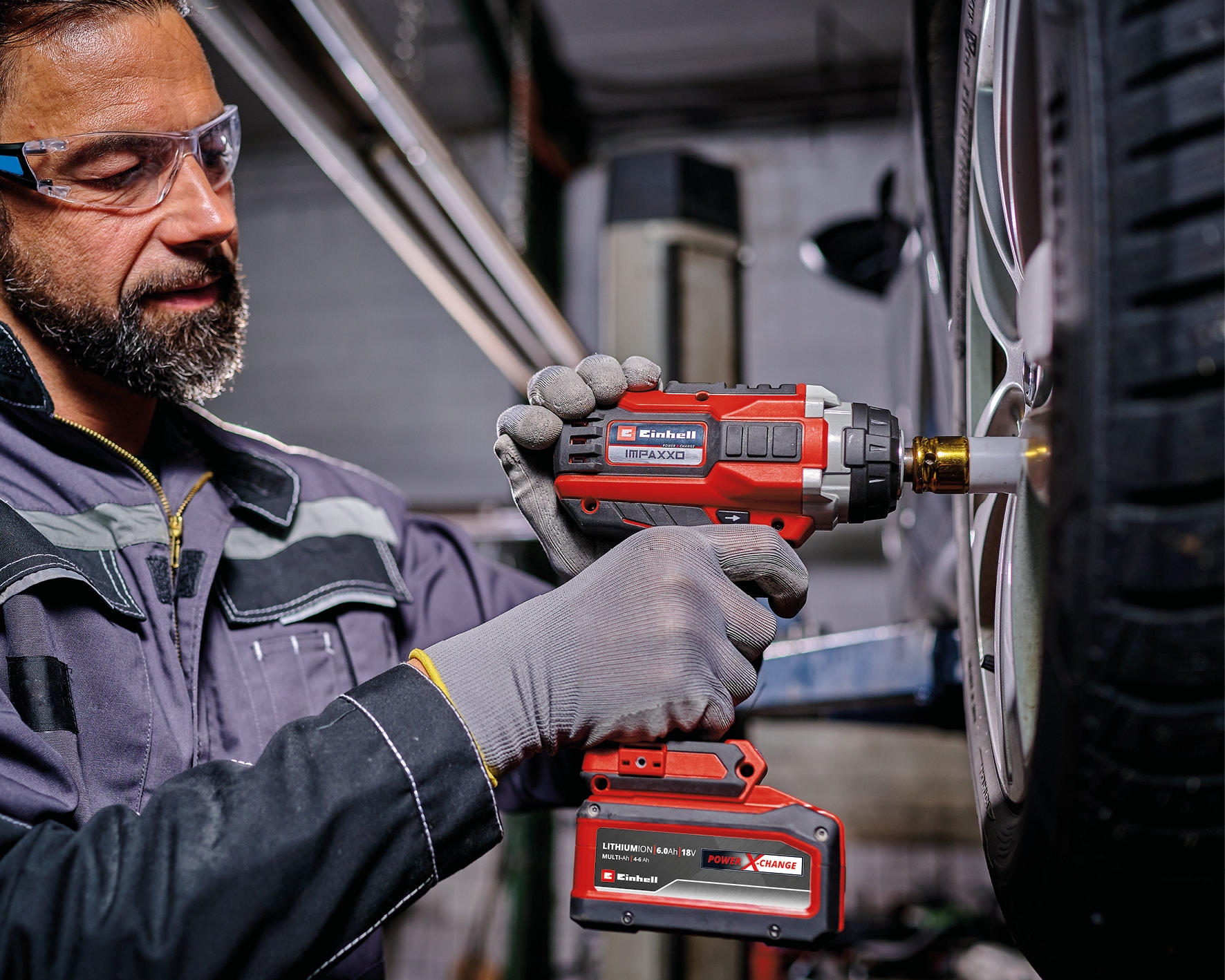 Einhell Akku-Schlagschrauber »IMPAXXO 18/450 (1x2,5 Ah)«, (Set), inkl. Akku und Ladegerät