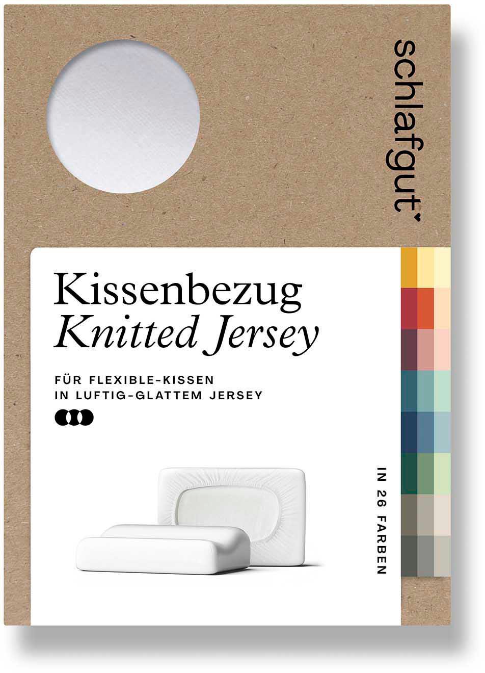 Schlafgut Kissenbezug »Pure flexibler Kissenbezug für Nackenstützkissen«, ( günstig online kaufen