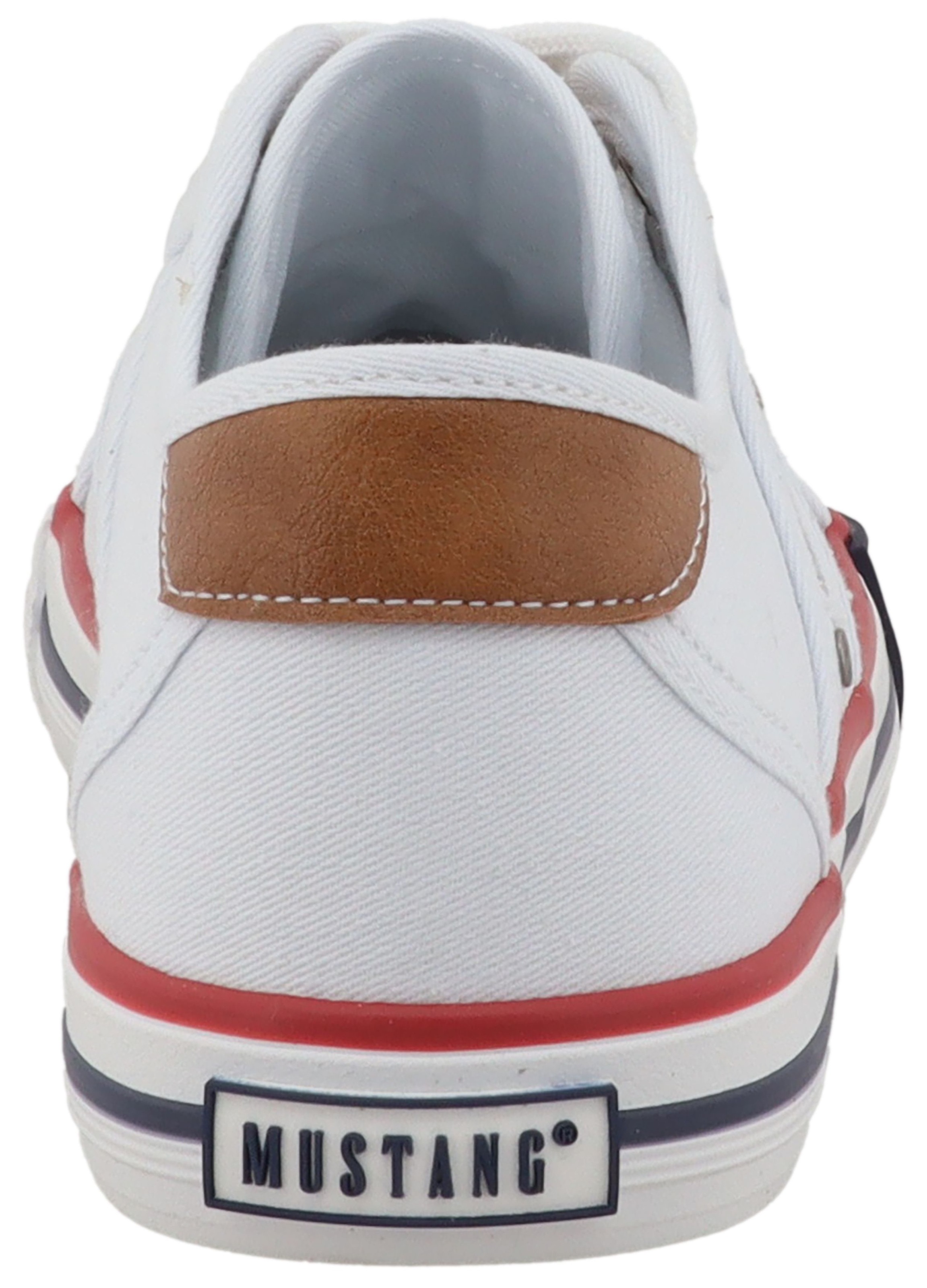 Mustang Shoes Sneaker »Winona«  Freizeitschuh, Halbschuh, Schnürschuh mit seitlichem Logoschriftzug
