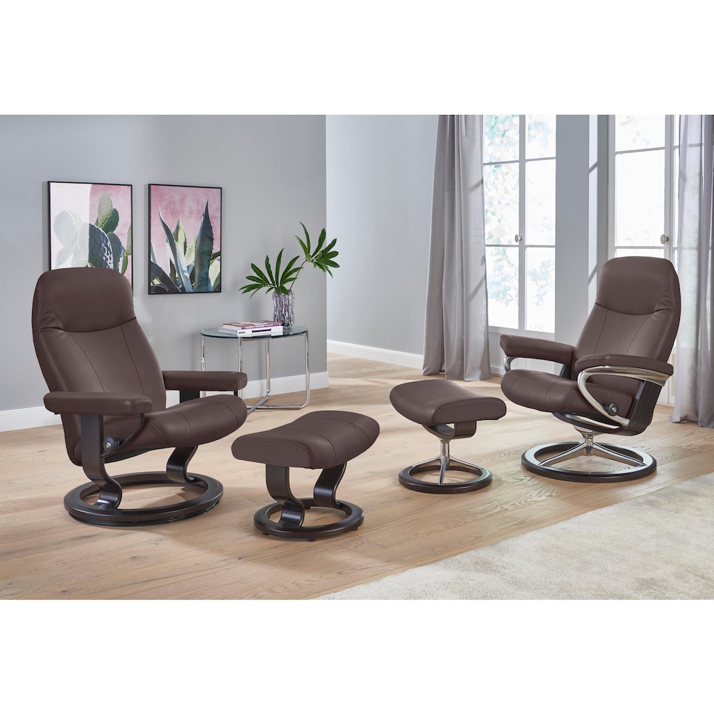 Stressless® Relaxsessel »Garda«, mit Classic Base, Größe M, Gestell Wenge