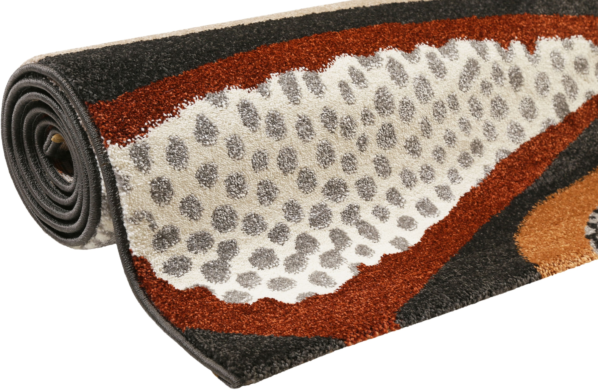 Esprit Teppich »Hazel,  ESP-40101«, rechteckig, 13 mm Höhe, schön weicher Kurzflor in modernem Design, bunt, Wohnzimmer