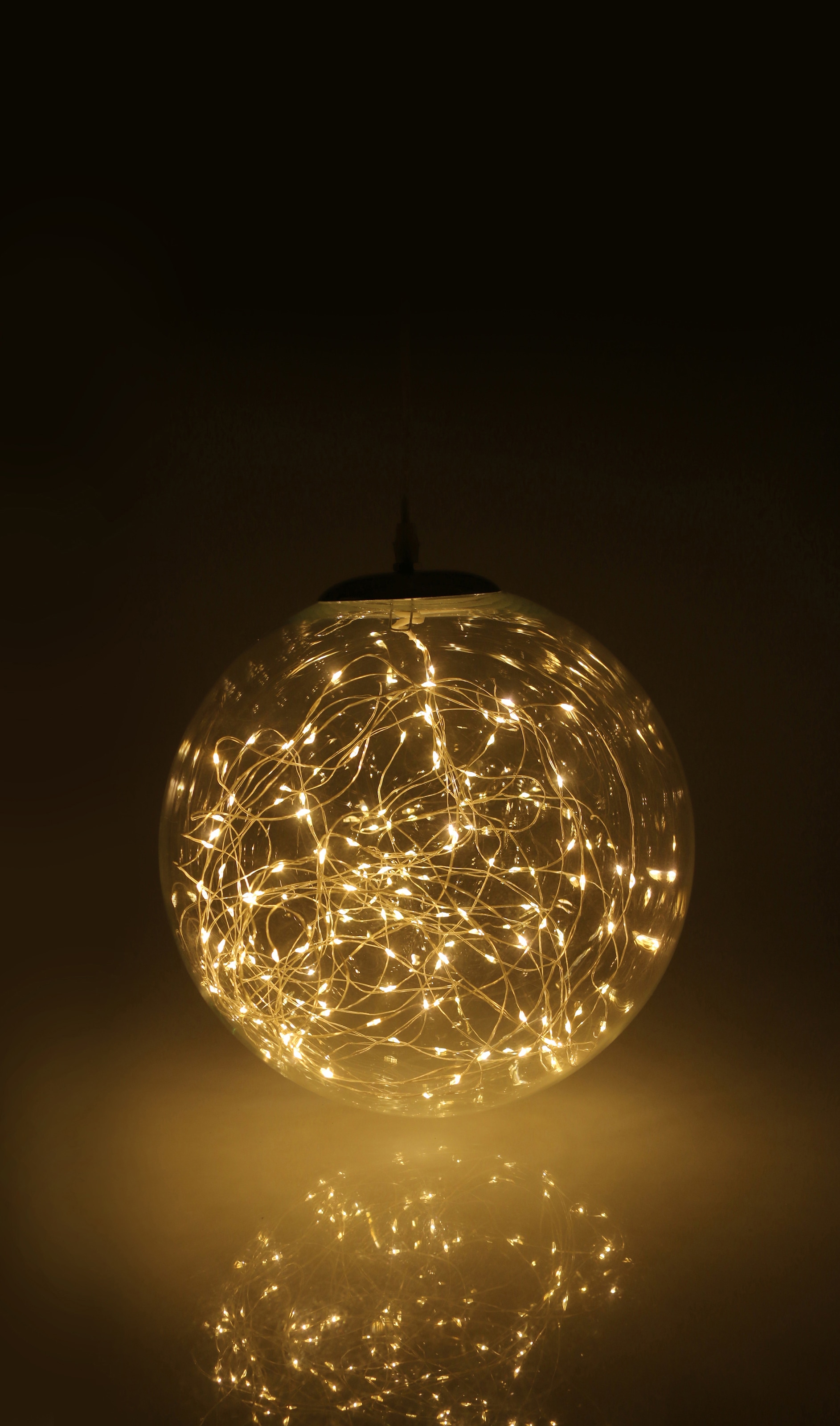 AM Design Glas, aus online Weihnachtsdeko Lichterglanz, LED kaufen aussen Kugel LED Dekolicht