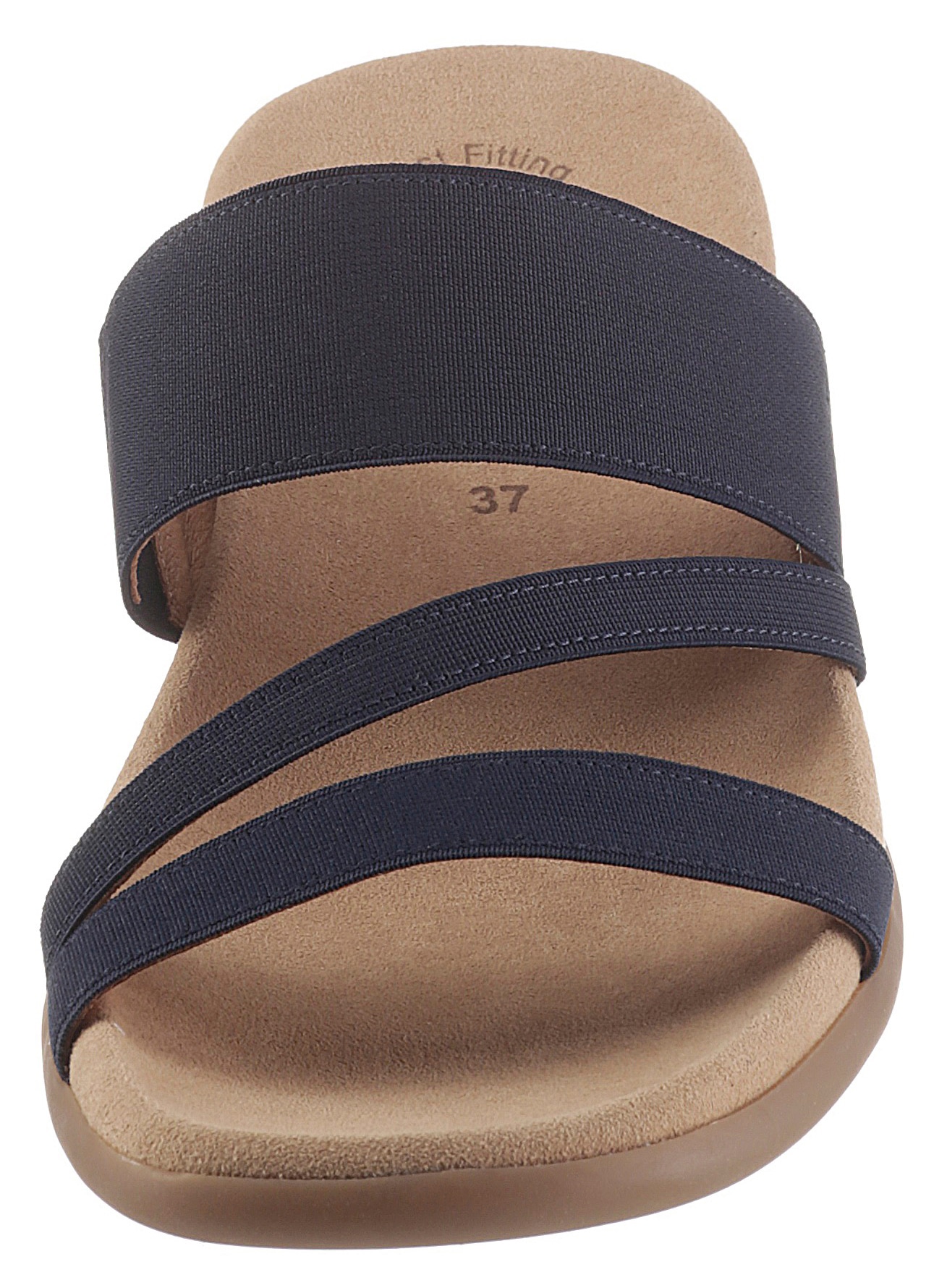 Gabor Pantolette, Keilabsatz, Sommerschuh, Schlappen mit atmungsaktivem Lederfutter