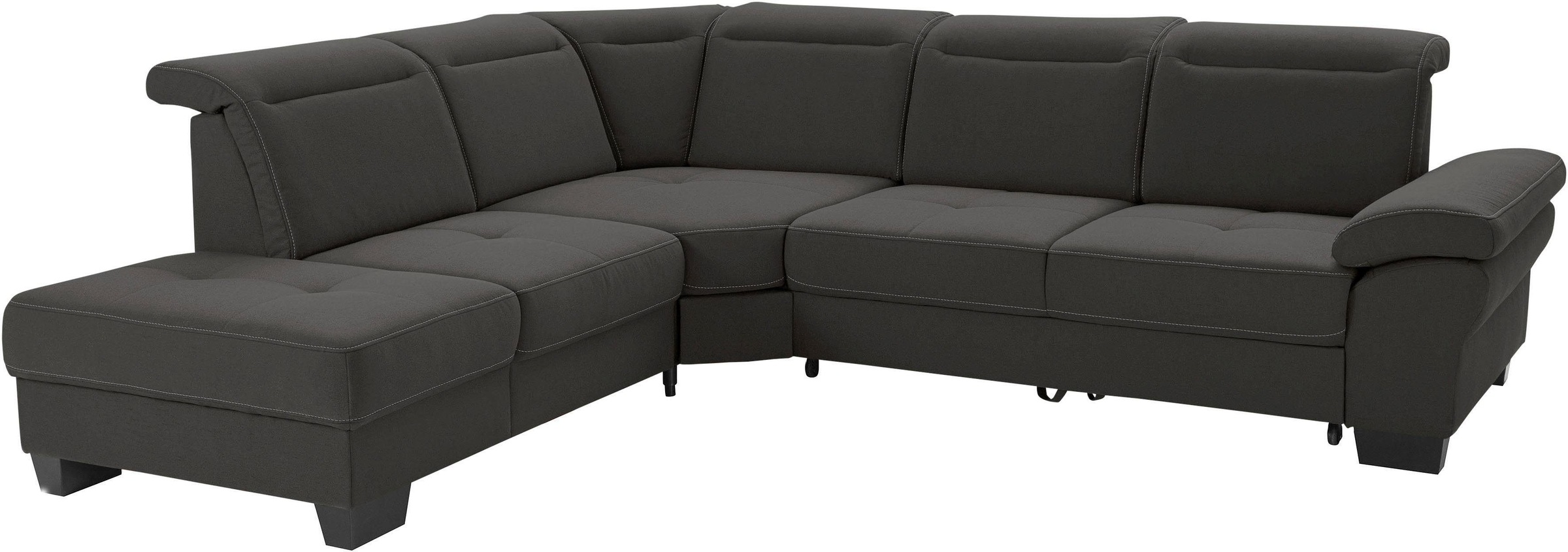 Home affaire Ecksofa »Cornwall L-Form« incl. Sitztiefenverstellung, mit Bet günstig online kaufen