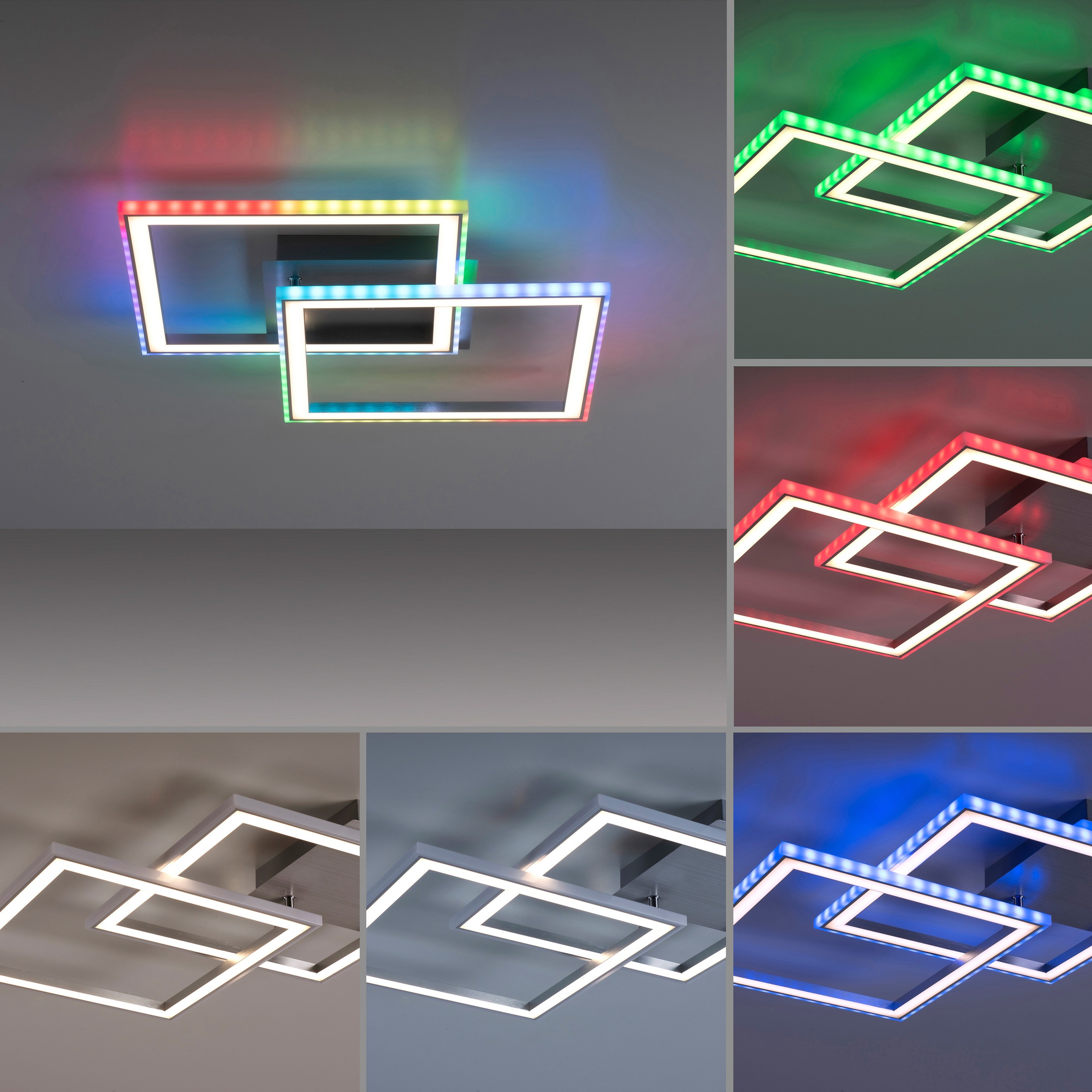 my home LED Deckenleuchte »Luan«, mit Farbtemperatursteuerung,  Infrarotfernbedienung, dimmbar online kaufen