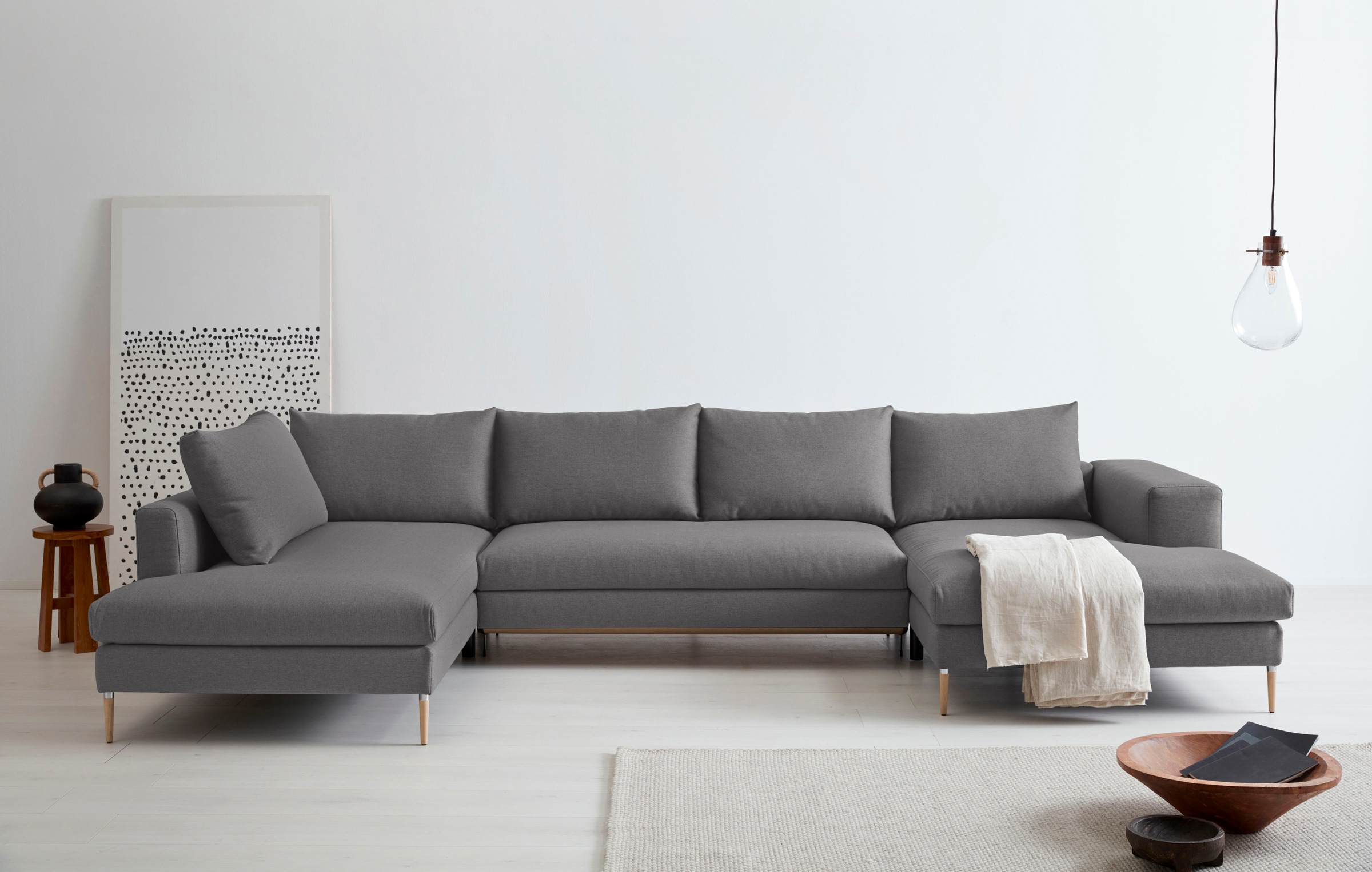 OTTO products Wohnlandschaft »Finnja, U-Form«