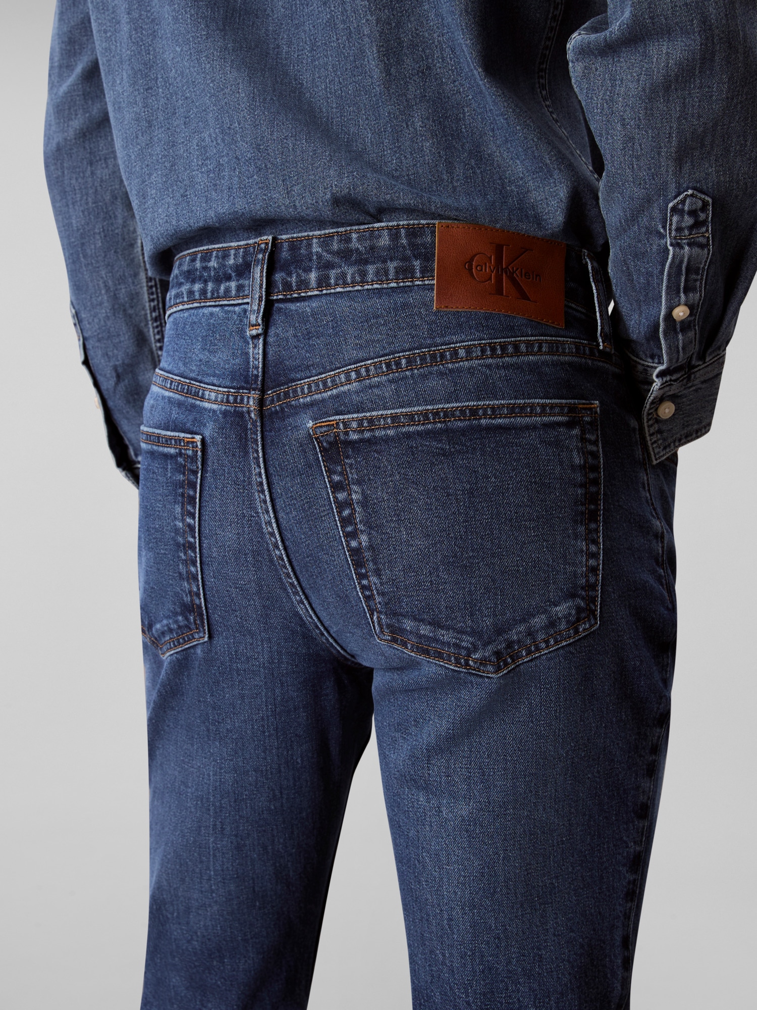 Calvin Klein Jeans Slim-fit-Jeans Slim fit mit Taschen