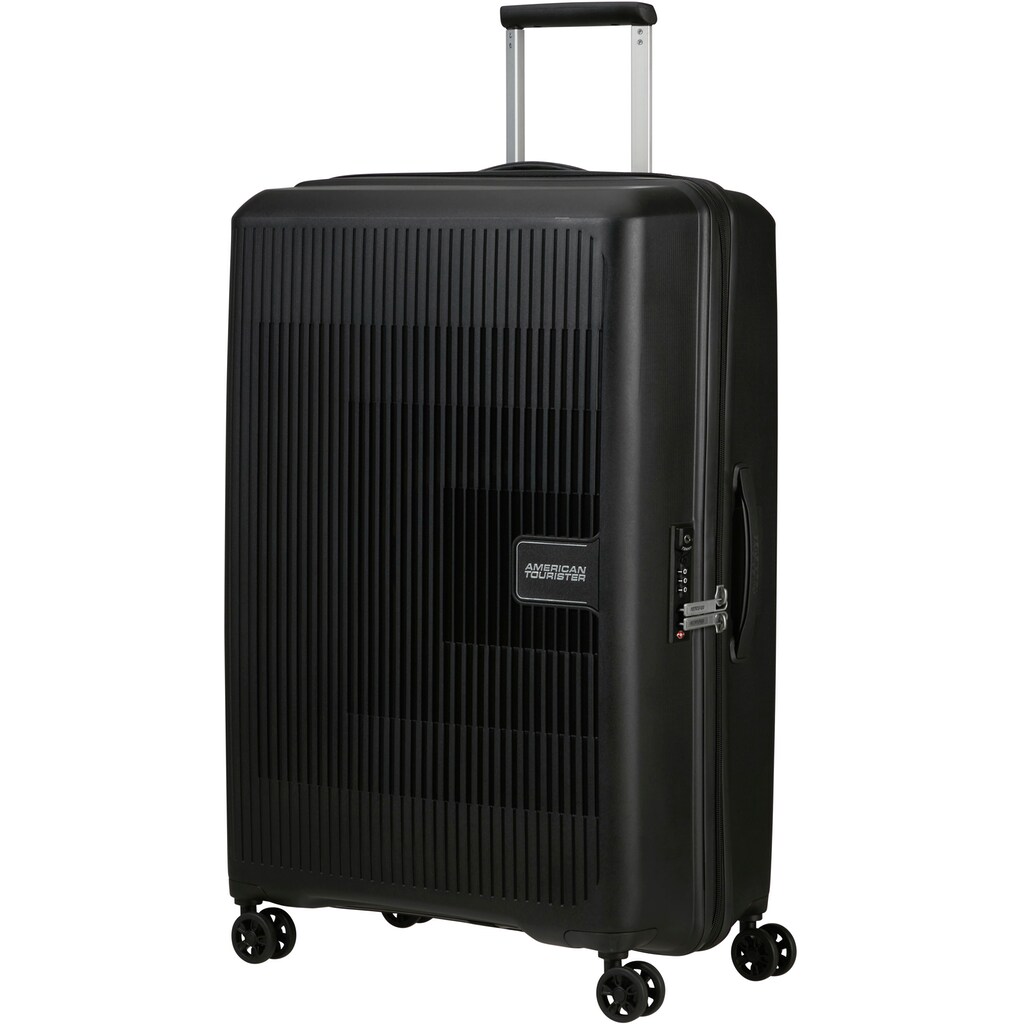 American Tourister® Hartschalen-Trolley »AeroStep, 77 cm«, 4 Rollen, Reisekoffer Großer Koffer Aufgabegepäck mit Volumenerweiterung