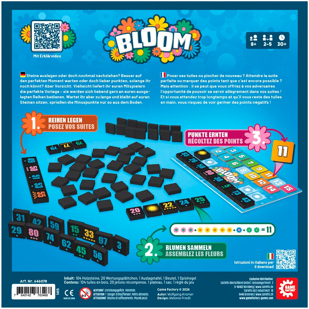Game Factory Spiel »Bloom«