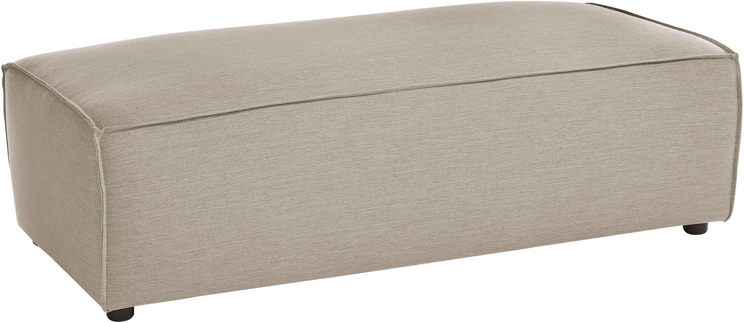 Home affaire Hocker »NEU: SHERWOOD XXL, Polsterhocker, Cord, Webstoff«, rec günstig online kaufen