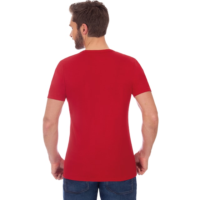 Trigema T-Shirt »TRIGEMA T-Shirt aus Baumwolle/Elastan« kaufen