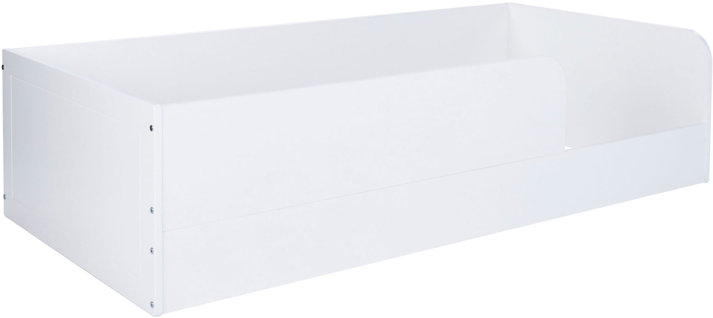 ARTHUR BERNDT Kinderbett »Thilo« Modernes "Kleinkinderbett" Weiß/MDF Weiß