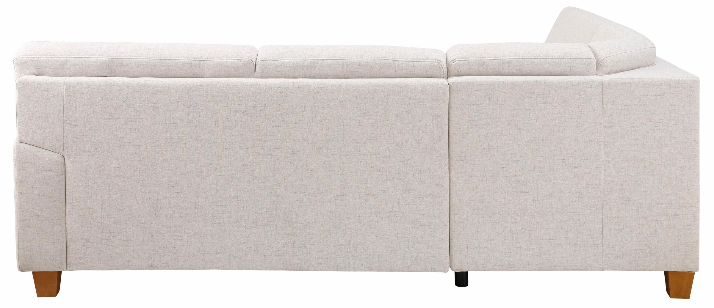Home affaire Ecksofa »Belfort L-Form«, mit Federkern, wahlweise mit Bettfunktion und Stauraum