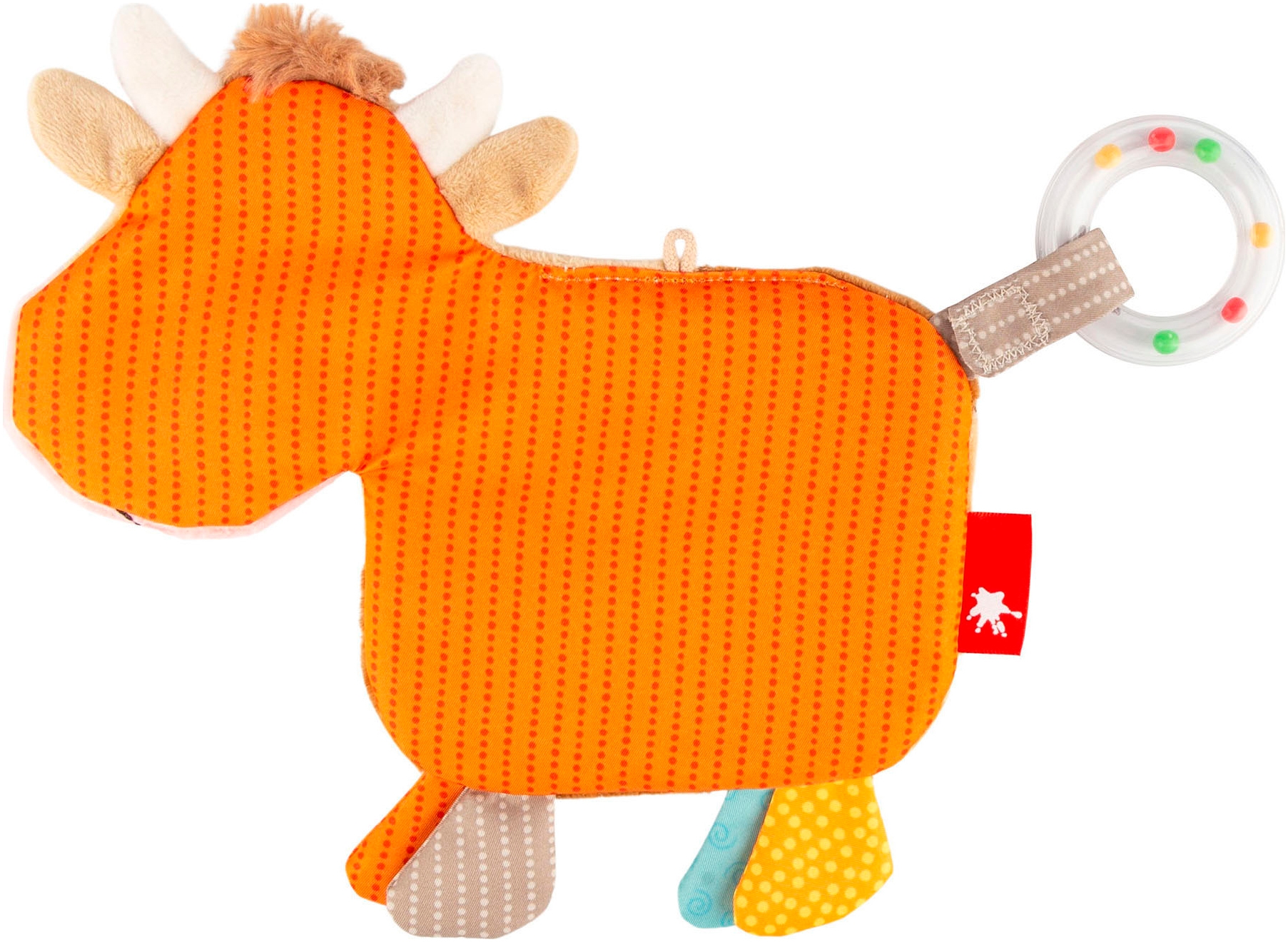 Sigikid Schnuffeltuch »Kinderbunt, Kuh«