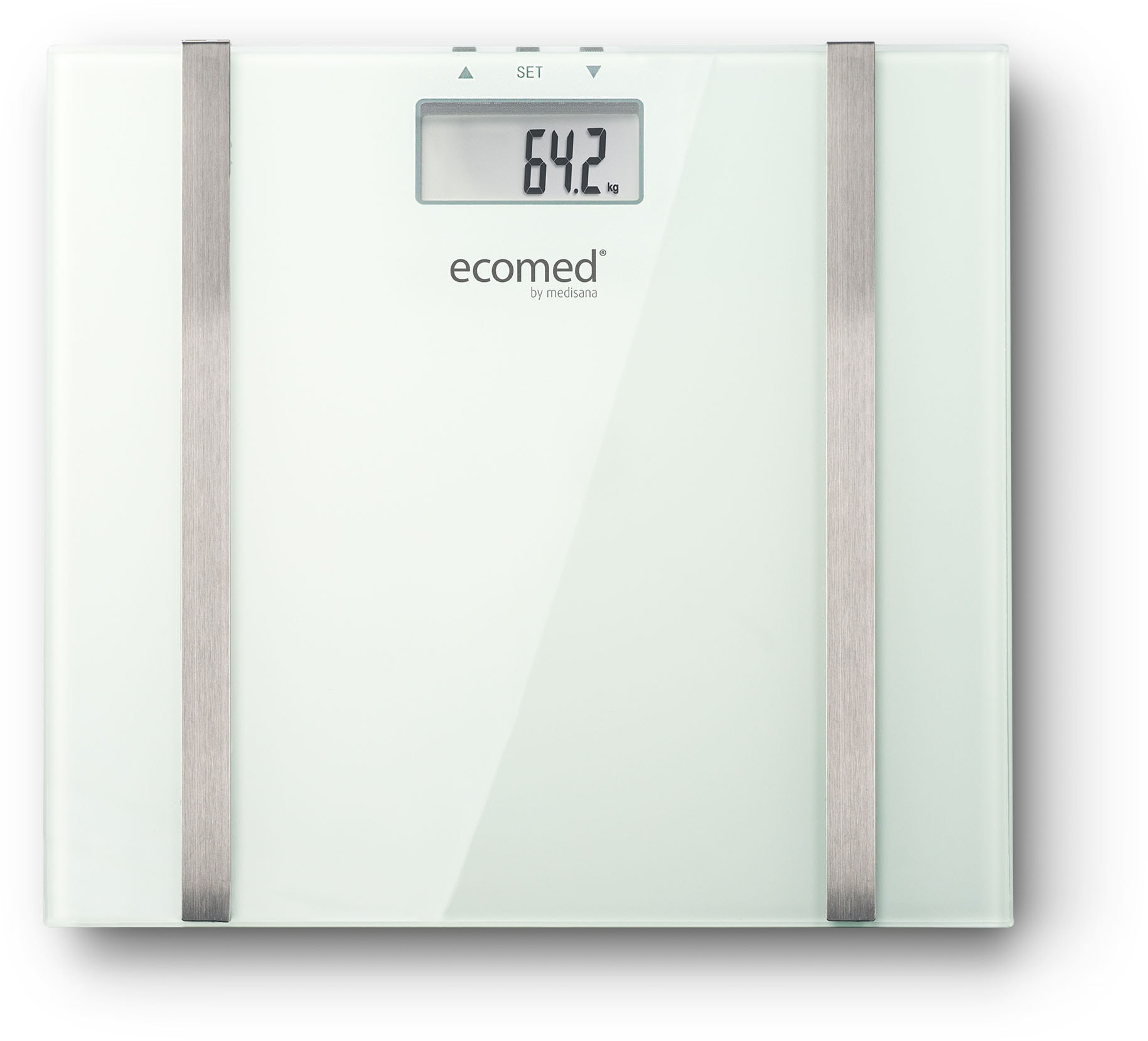 Medisana Körper-Analyse-Waage »BS- 70 E«, Messung von Körperwerten und BMI, plus „Step On“-Einschaltung.