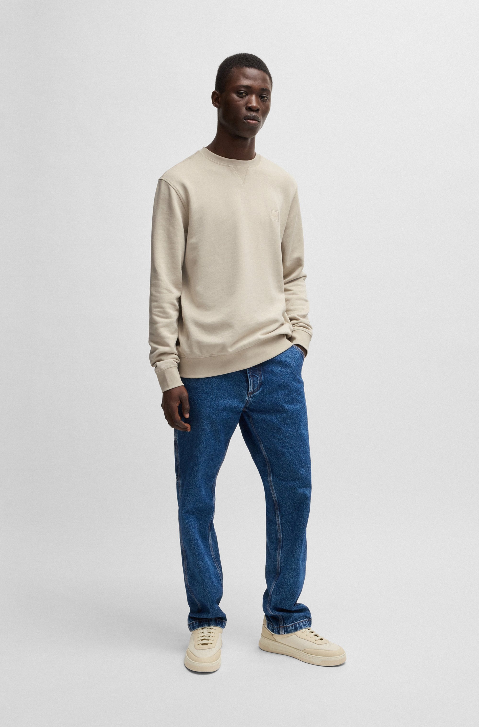 BOSS ORANGE Sweatshirt »Westart«, mit BOSS Logopatch
