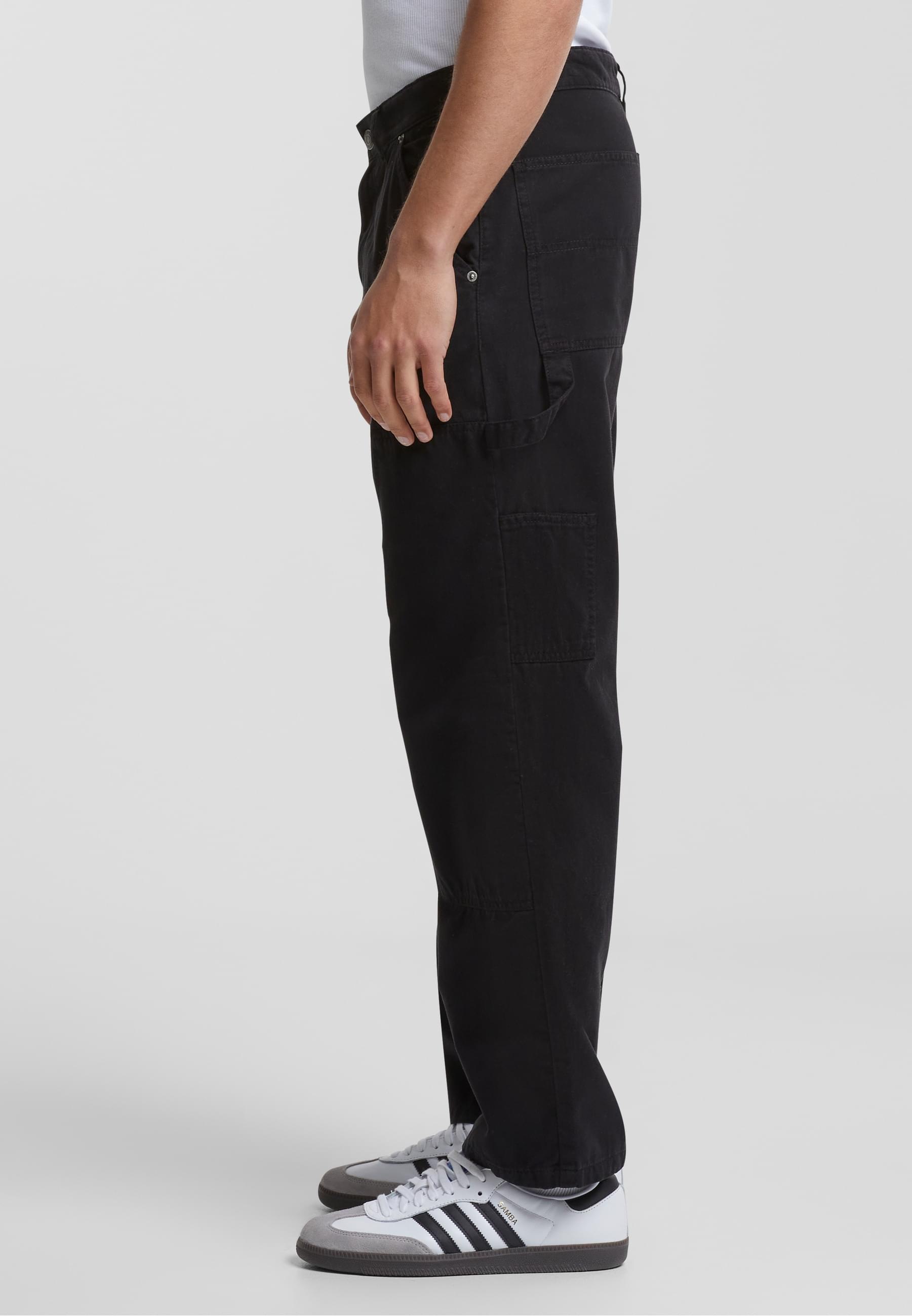 URBAN CLASSICS Stoffhose »Urban Classics Herren Twill Double Knee Pants«