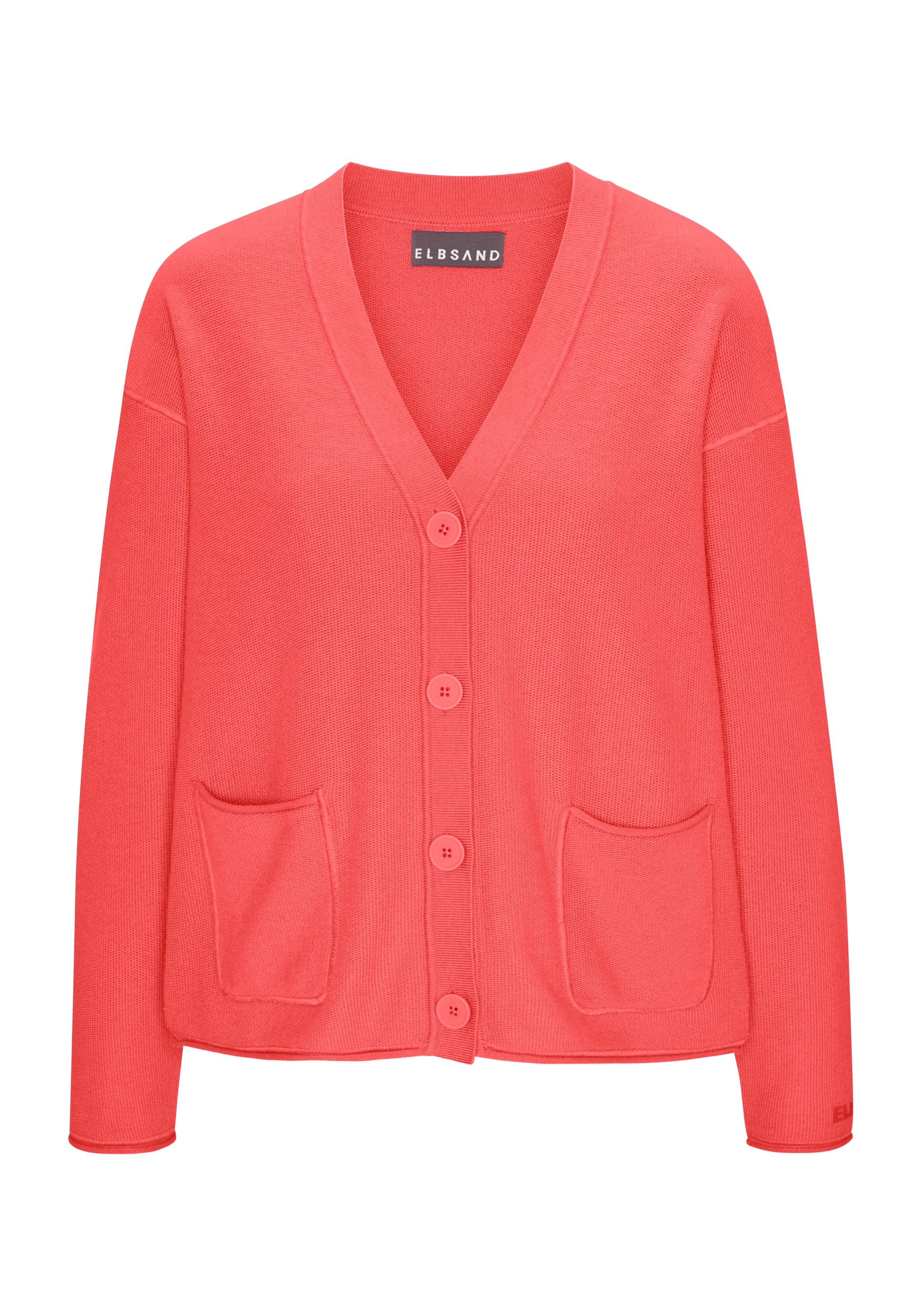 Elbsand Strickjacke aus hochwertigem Feinstrick, Loungewear