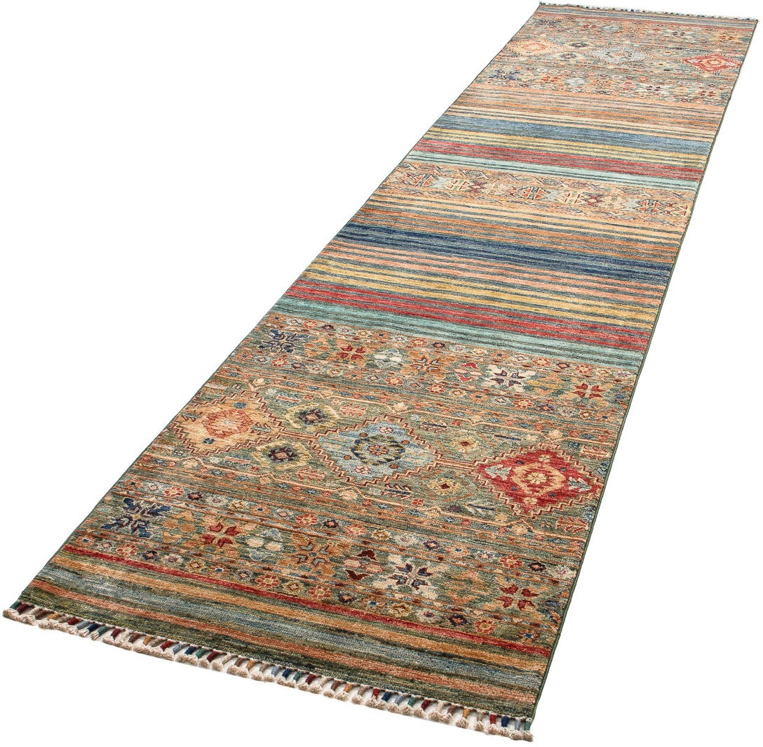 morgenland Orientteppich »Ziegler - 338 x 74 cm - mehrfarbig«, rechteckig, günstig online kaufen
