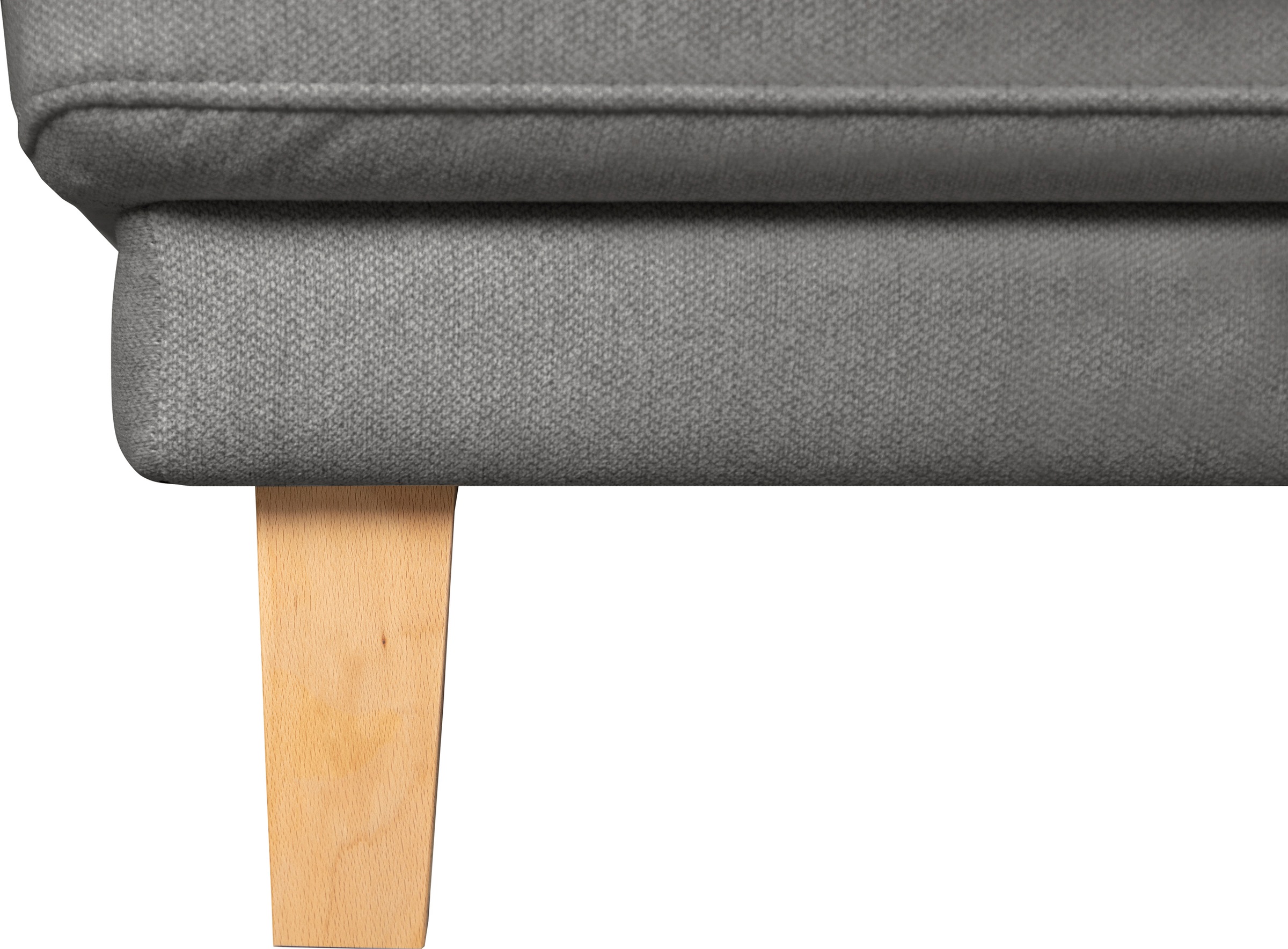 Home affaire Wohnlandschaft »TRIPLO U-Form wahlweise mit Schlaffunktion, B/T/H: 310/192/90 cm«, Schlafsofa, auch mit Bettkasten, Steppung im Rückenkissen