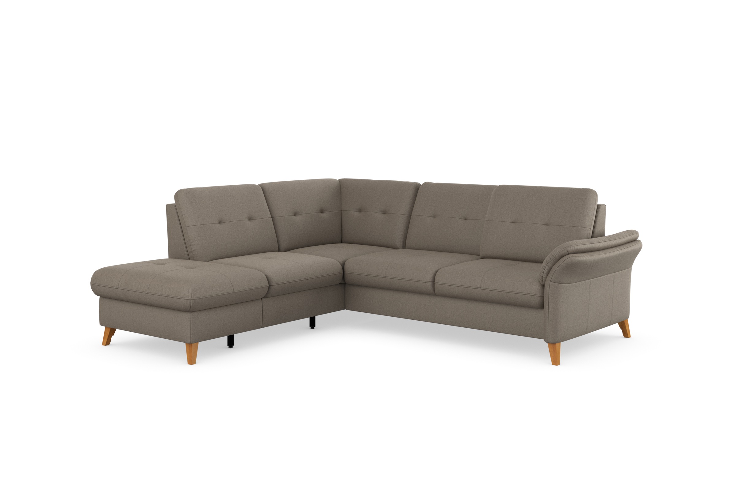 sit&more Ecksofa »Göteborg«, inkl. Sitztiefenverstellung, wahlweise mit Bettfunktion & Bettkasten