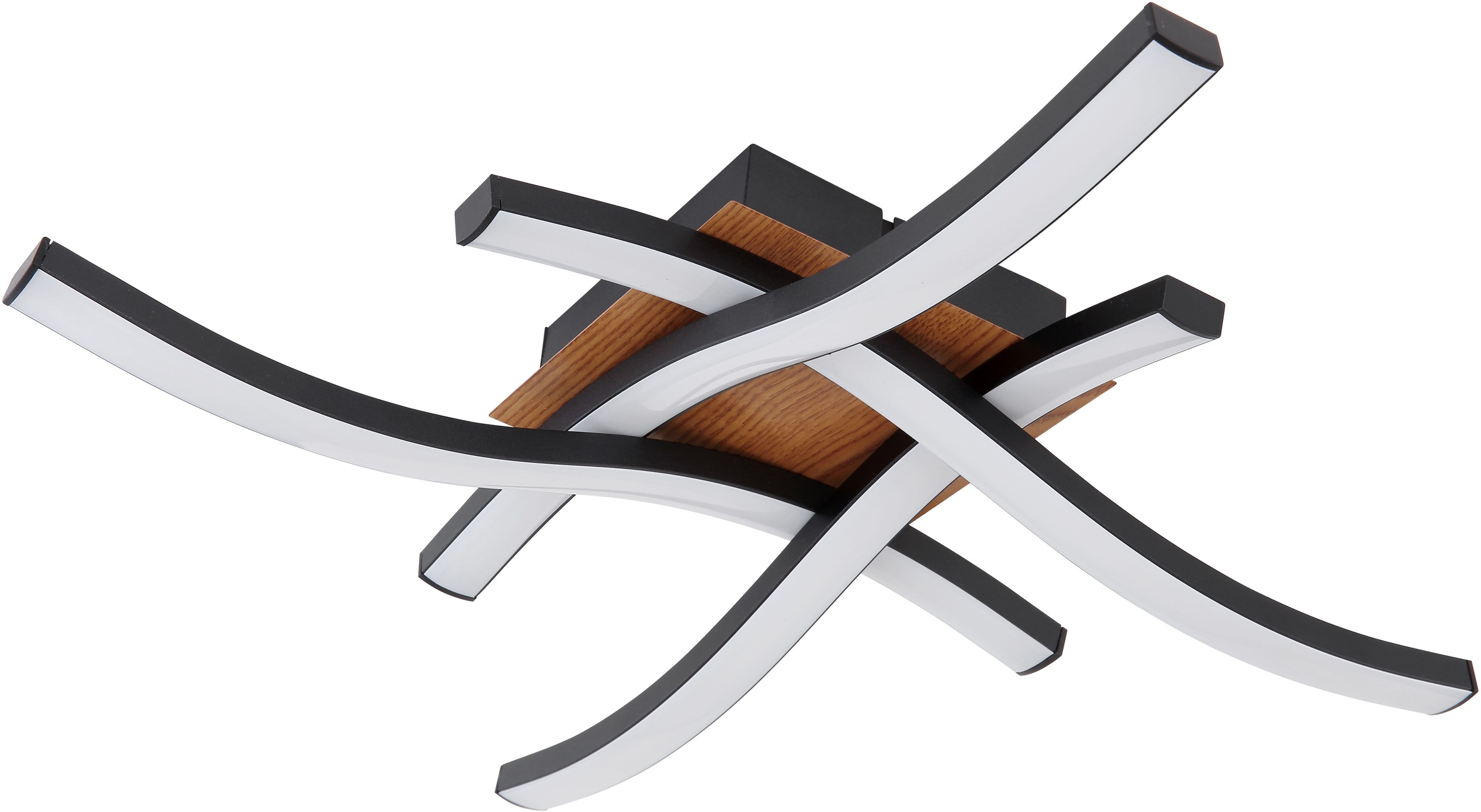 GLOBO LIGHTING LED Deckenleuchte »EVITA« LED-Modul Warmweiß Deckenlampe/Wohnzimmer/Schlafzimmer/modern