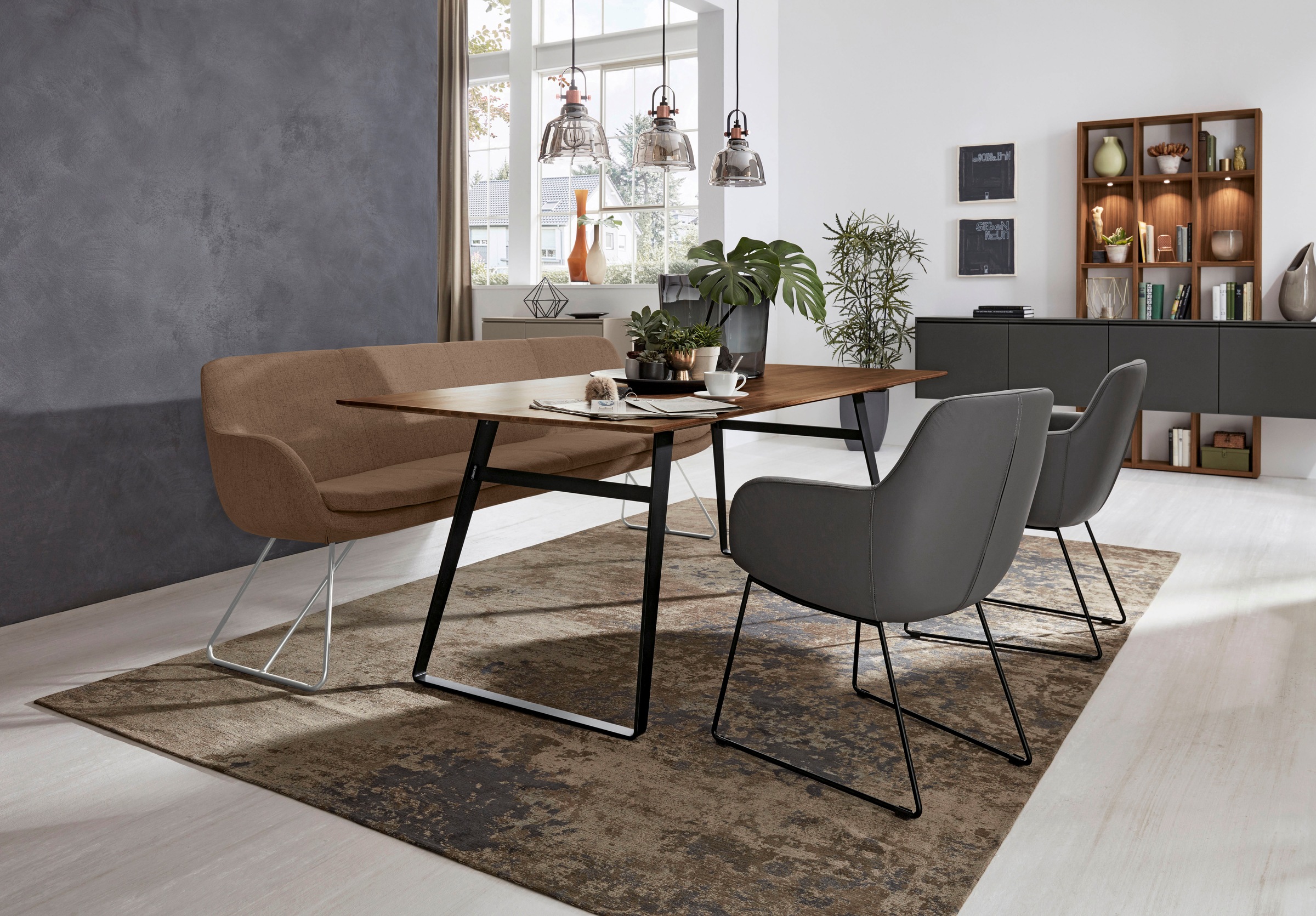 Musterring Essbank "Tavia" Schlittengestell in drei Ausführungen, Breite 18 günstig online kaufen