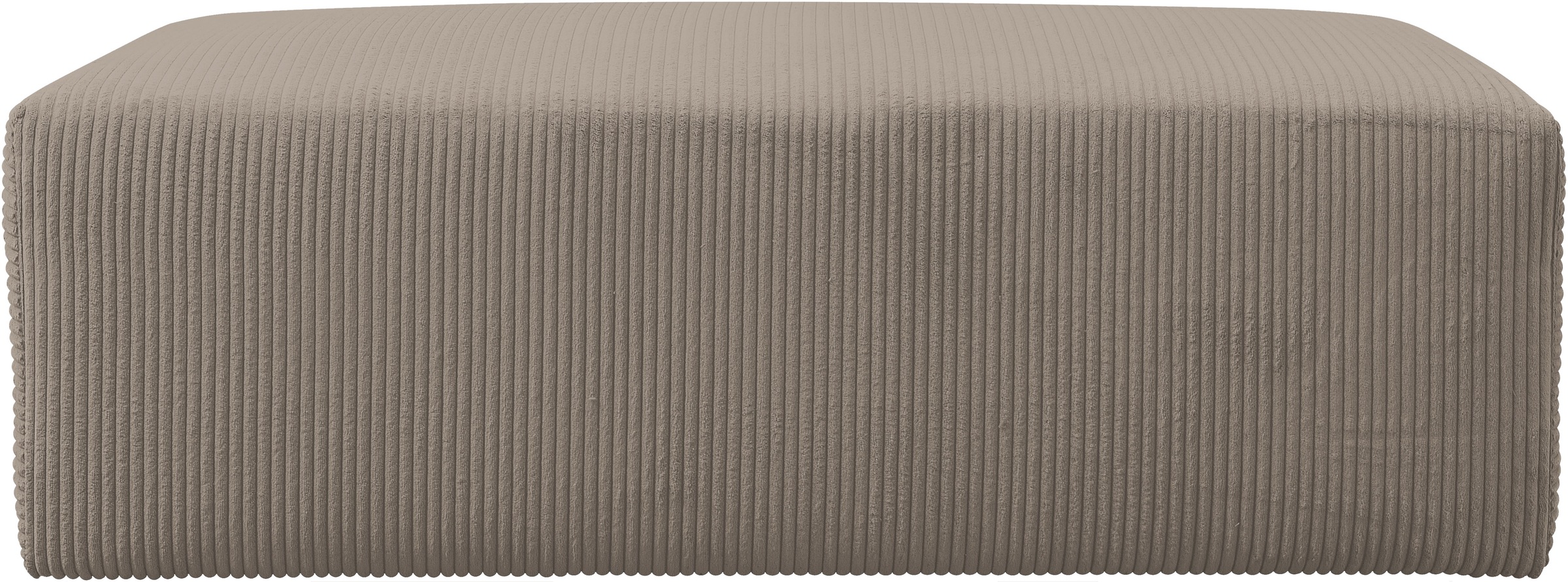 WERK2 Polsterhocker »Zeus-XL«, Curvy Trend Hocker mit urbaner Optik