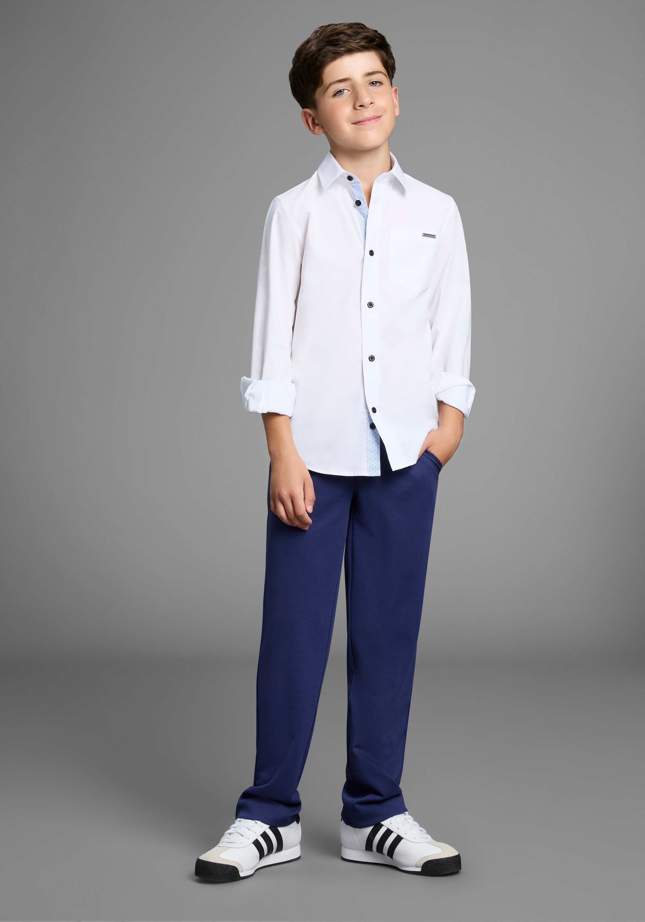 Bruno Banani Langarmhemd »Oberhemd für Jungen«, NEU! BRUNO BANANI für TEENS. Elegantes Hemd