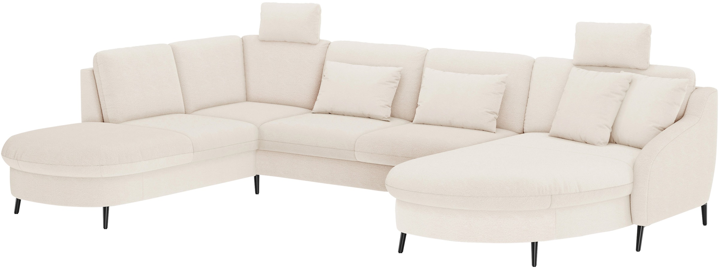sit&more Wohnlandschaft »Soul U-Form«, wahlweise mit Bett und Bettkasten
