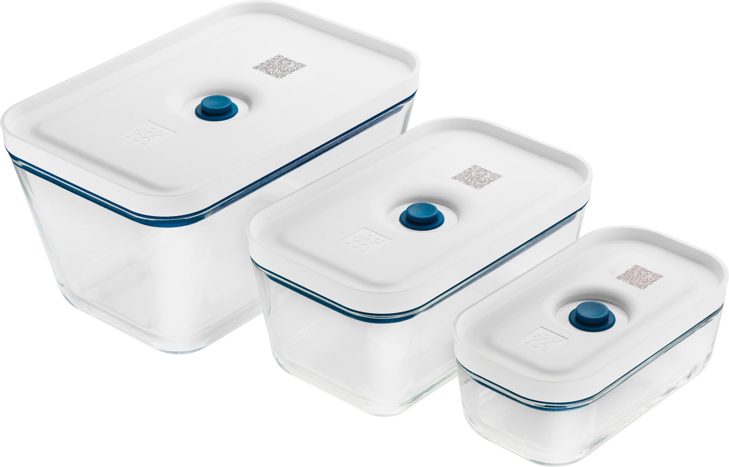 Zwilling Vakuumbehälter »Fesh & Safe« Set, 3 tlg. Aufbewahrungsbox, Borosil günstig online kaufen
