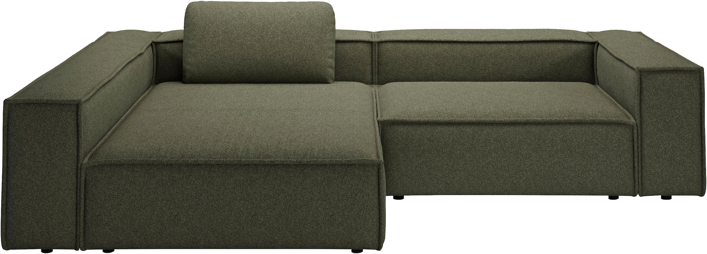Places of Style Ecksofa »Watertown, moderne XXL L-Form, 306 cm breit«, Komfortabel mit tiefer Sitzfläche – ideal für große Wohnräume