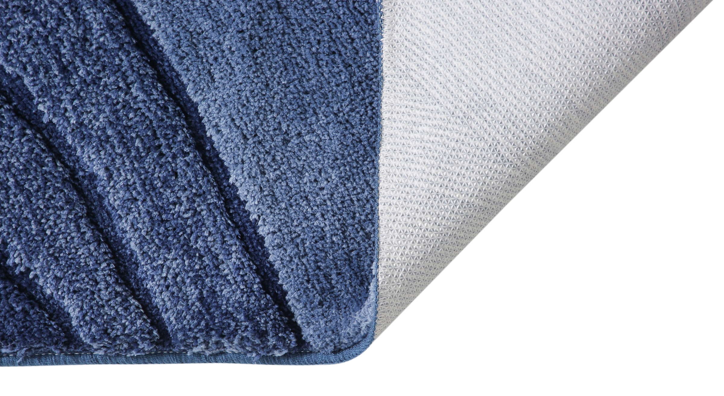 my home Badematte »Josie, Badvorleger, Badezimmer Teppich«, rutschhemmend beschichtet, fußbodenheizungsgeeignet-schnell trocknend-strapazierfähig, Badteppich, Badematten, rechteckig, rund & als 3-tlg. Set erhältlich