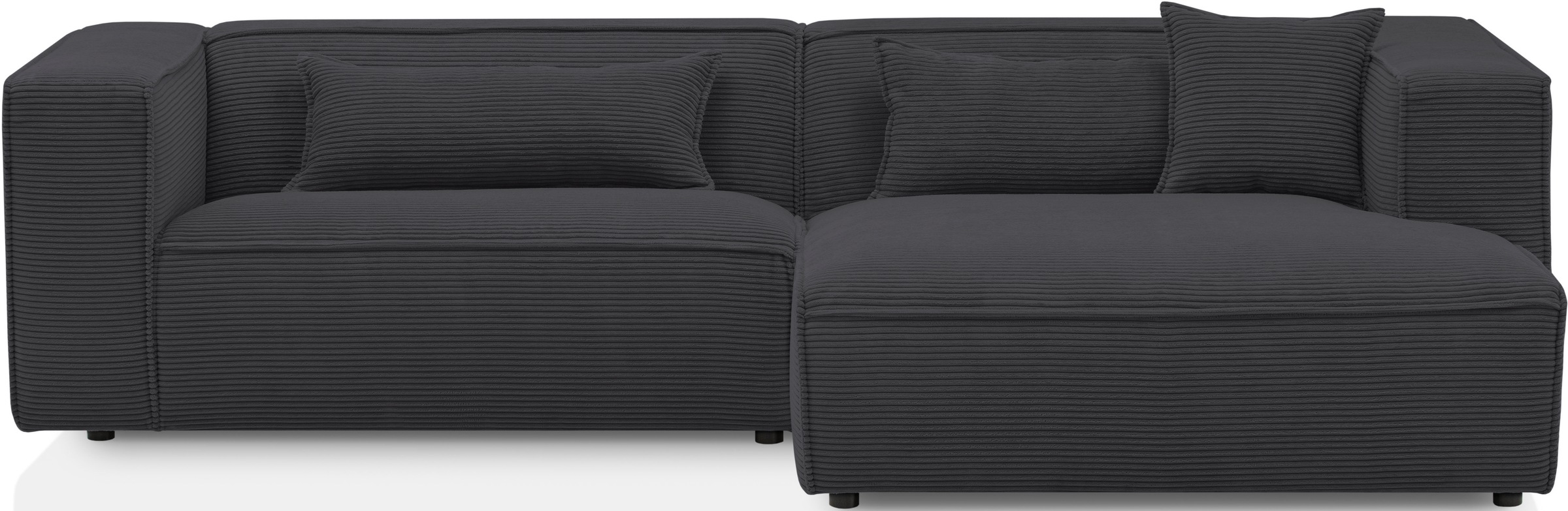 LeGer Home by Lena Gercke Ecksofa »PIARA mit Kedernaht, Cord, Leinenoptik o günstig online kaufen