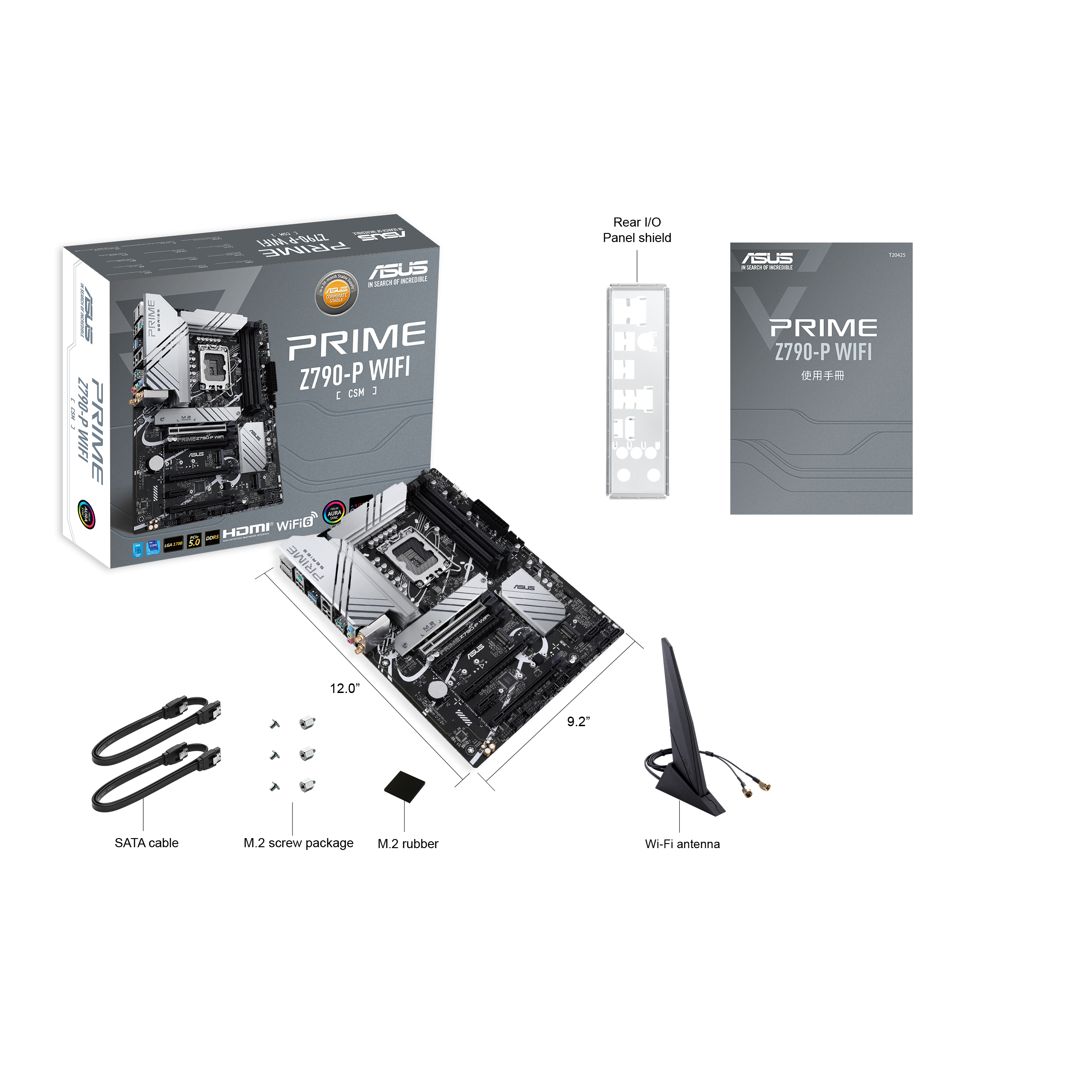 Asus Mainboard »PRIME Z790-P WIFI-CSM«