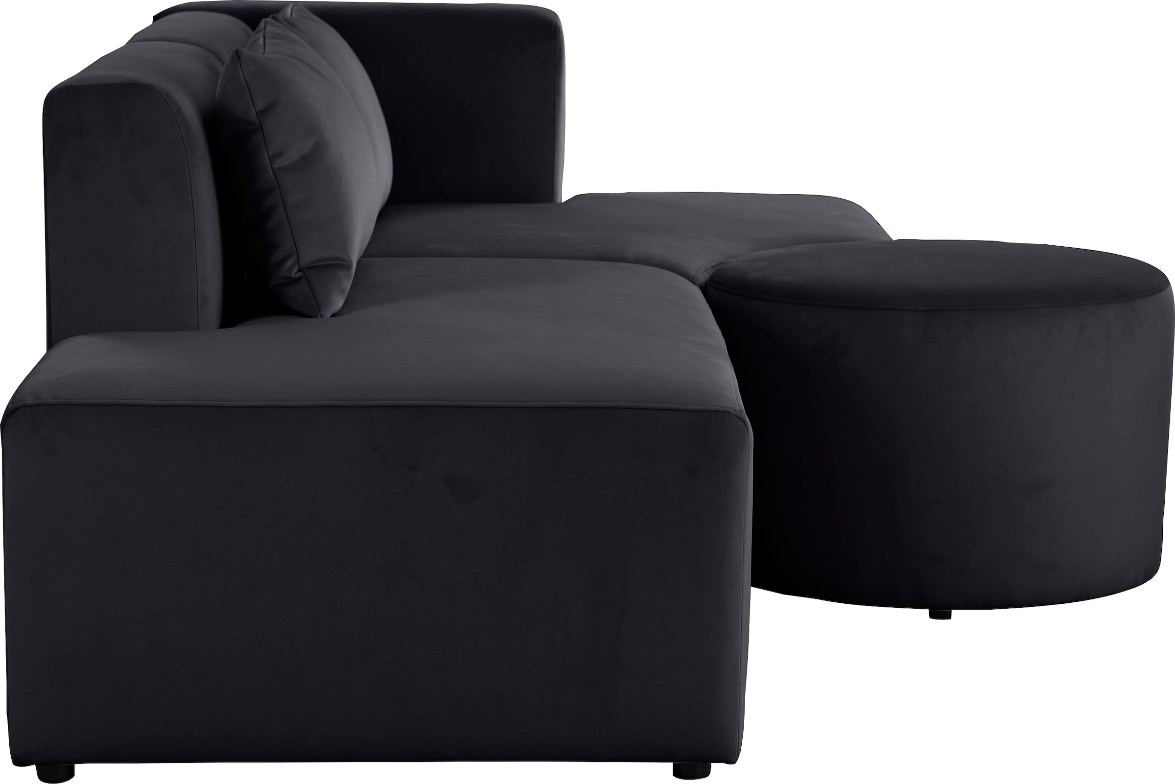 Leonique Ecksofa »Alexane L-Form«, zusammengesetzt aus Modulen, in vielen Bezugsqualitäten und Farben.