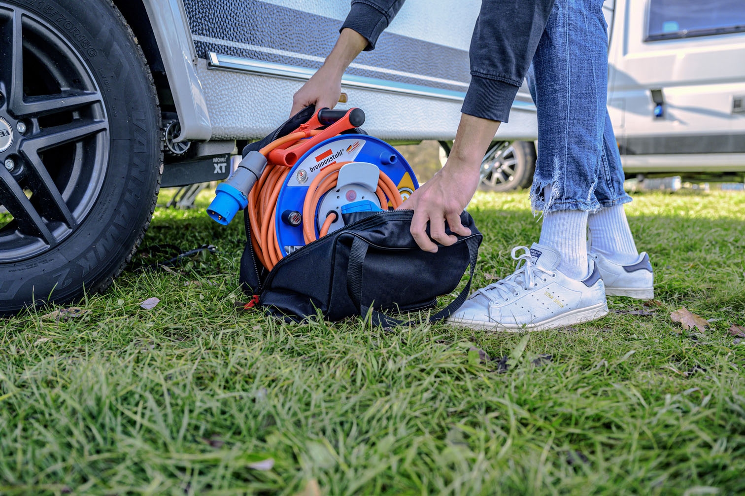 Brennenstuhl Tragetasche »Transport- und Aufbewahrungstasche für Kabeltrommeln«