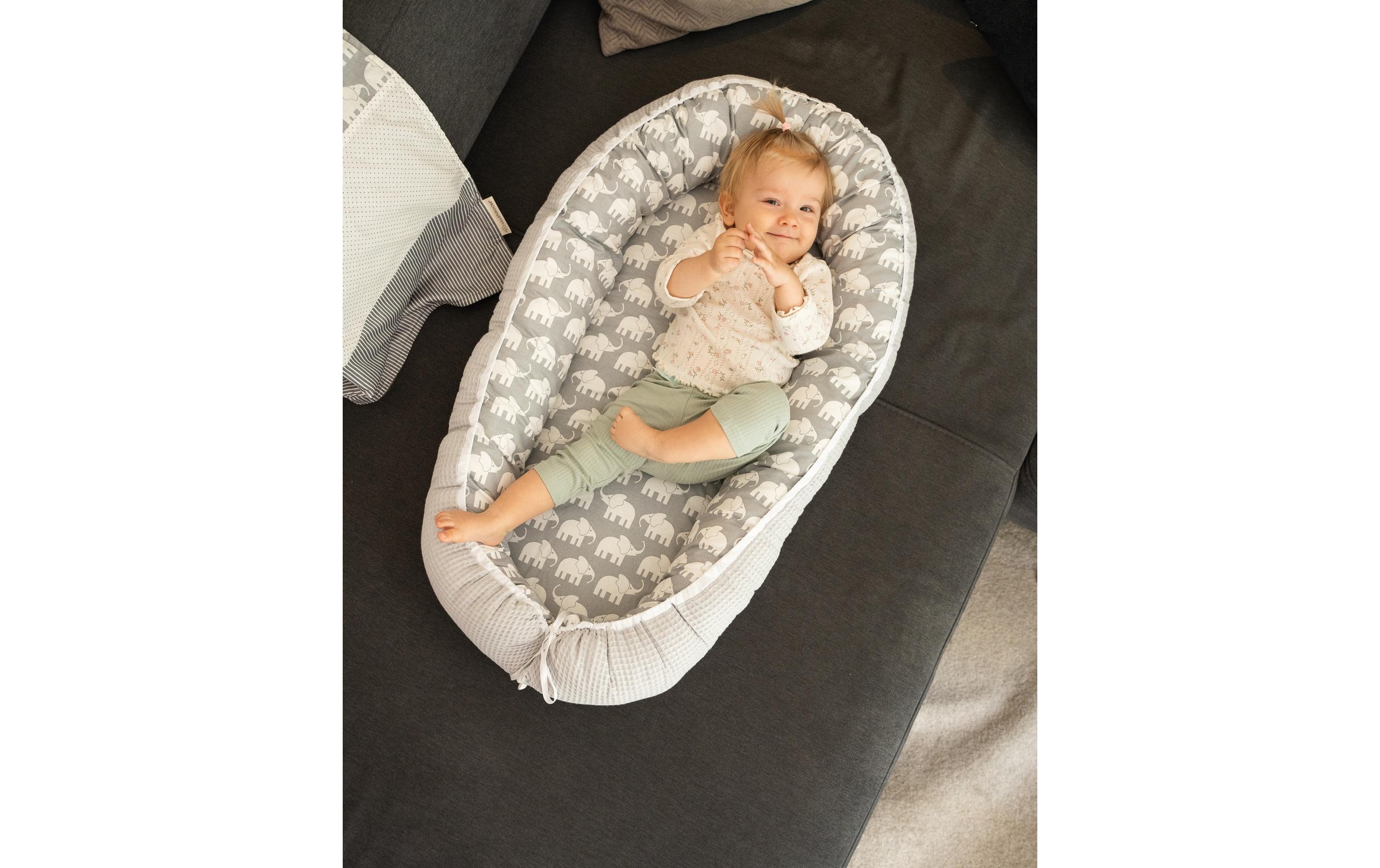 ULLENBOOM ® Bettnestchen »Babynest«