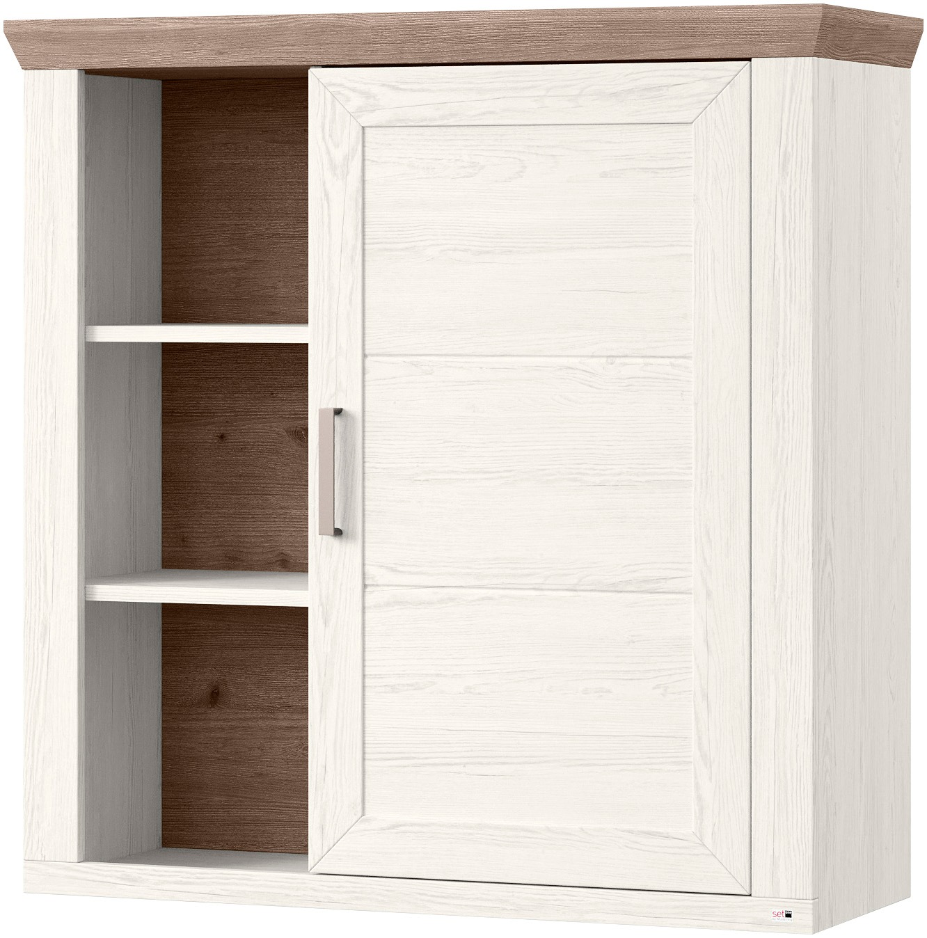 set one by Musterring Hängeschrank »York« Typ 23, mit Tür und offenen Fäche günstig online kaufen